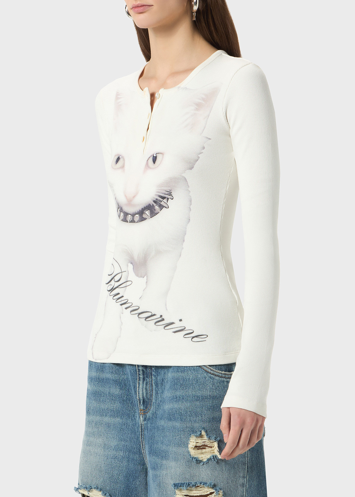 PRINTED JERSEY SWEATER - 5