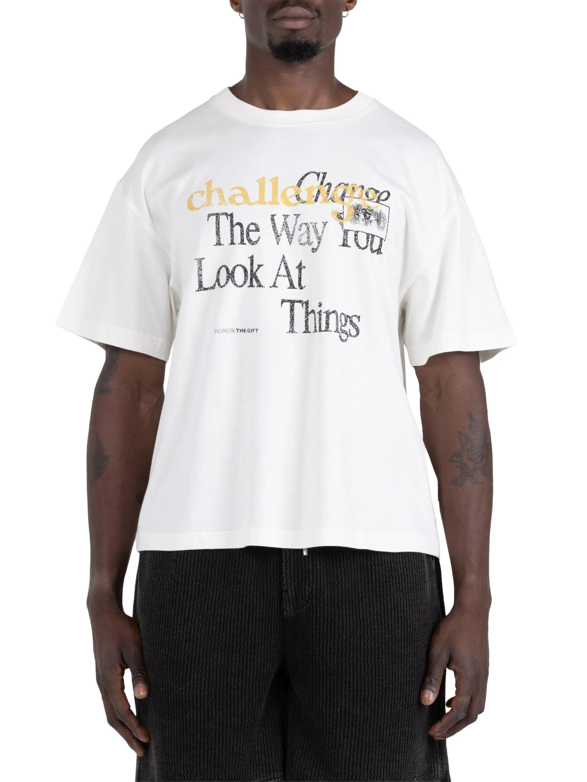 Men's The Challenge Graphic Jersey T-Shirt - White - 1