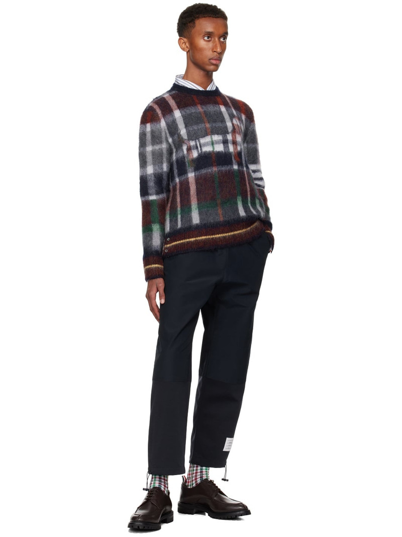 Thom Browne Multicolor Hector 4-Bar Sweater outlook