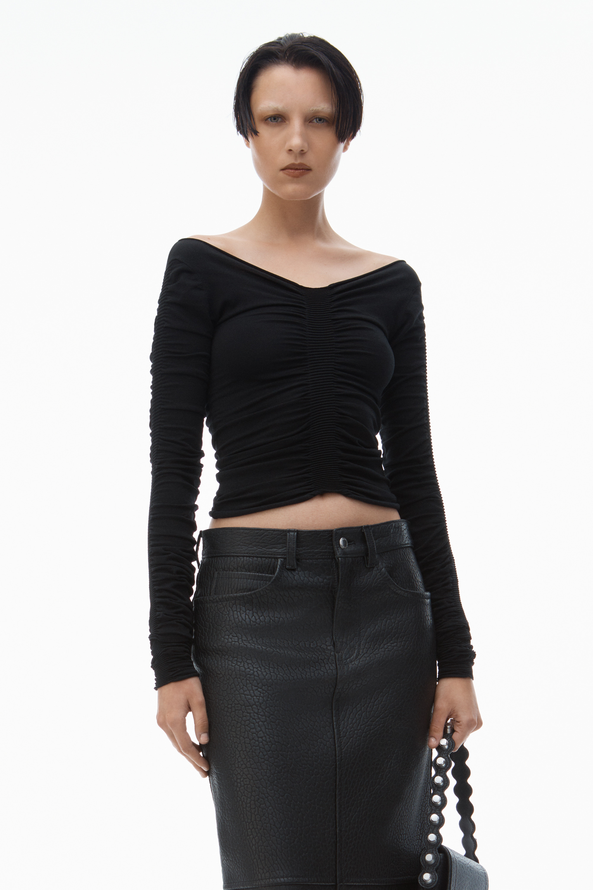 Ruched Pullover - 2
