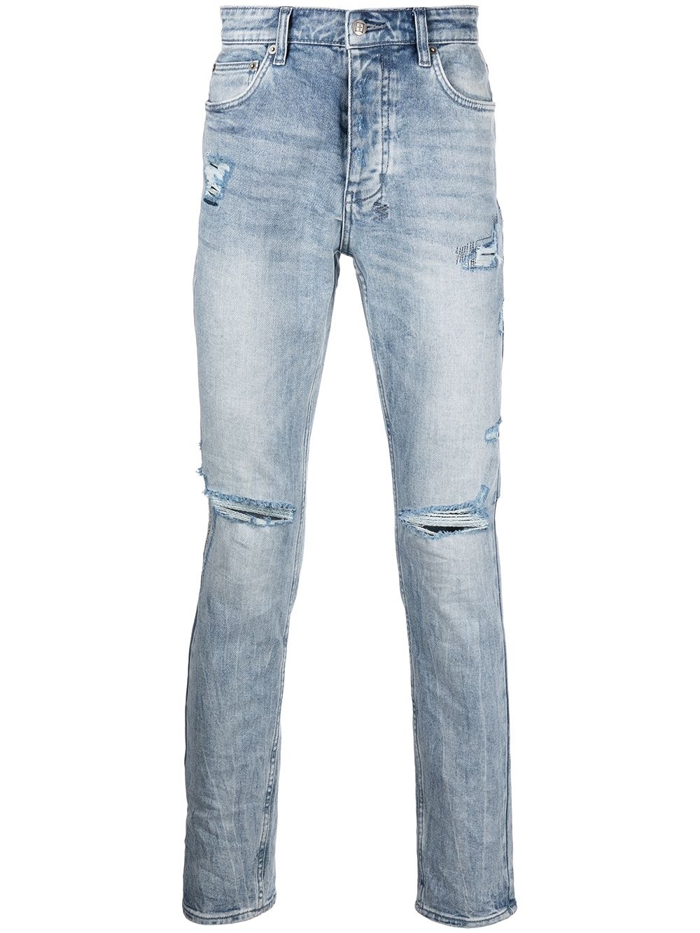 Layover Trashed slim fit jeans - 1