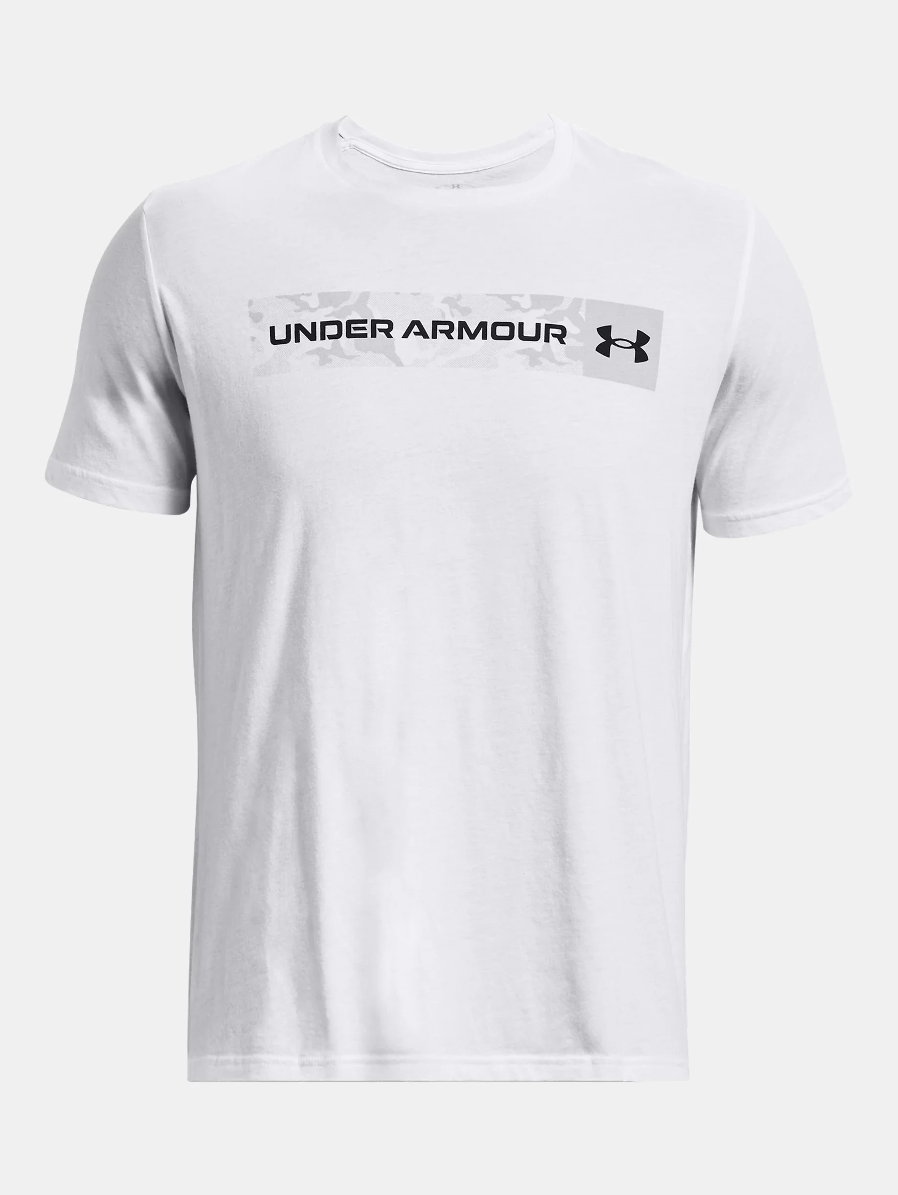 Men's UA Camo Chest Stripe Short Sleeve - 1