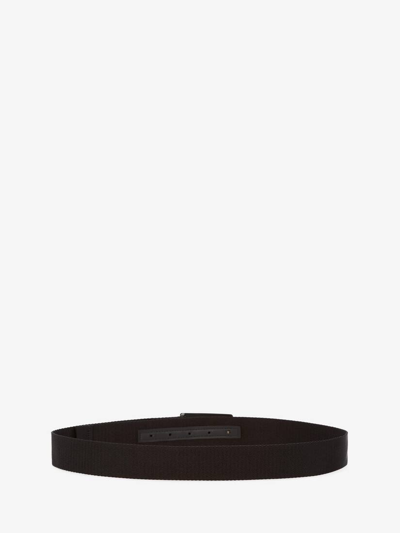 Mcqueen Graffiti Belt in Black - 2