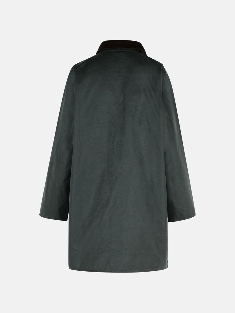 Barbour 'ALEXA' GREEN WAXED COTTON JACKET outlook