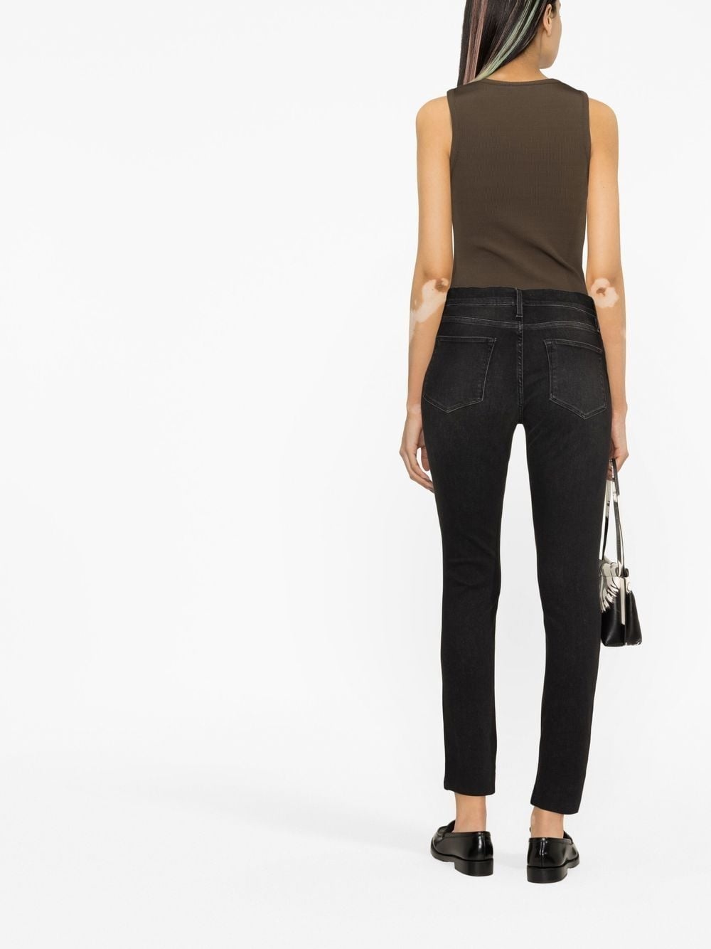 Le High Skinny raw-hem jeans - 3