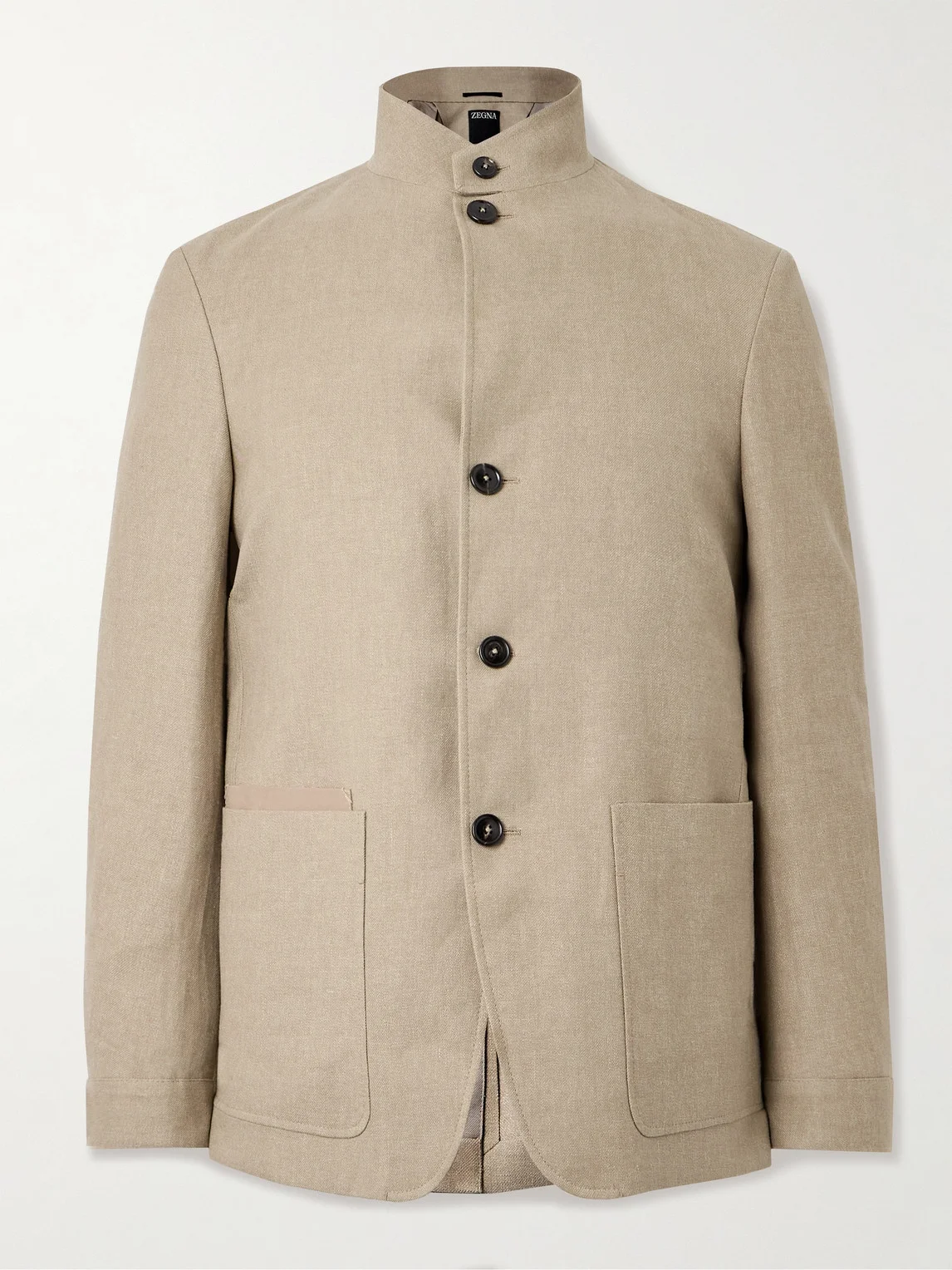 Il Conte Linen and Wool-Blend Jacket - 1