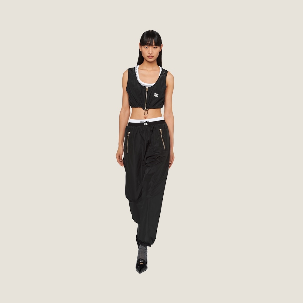 Technical silk joggers - 2