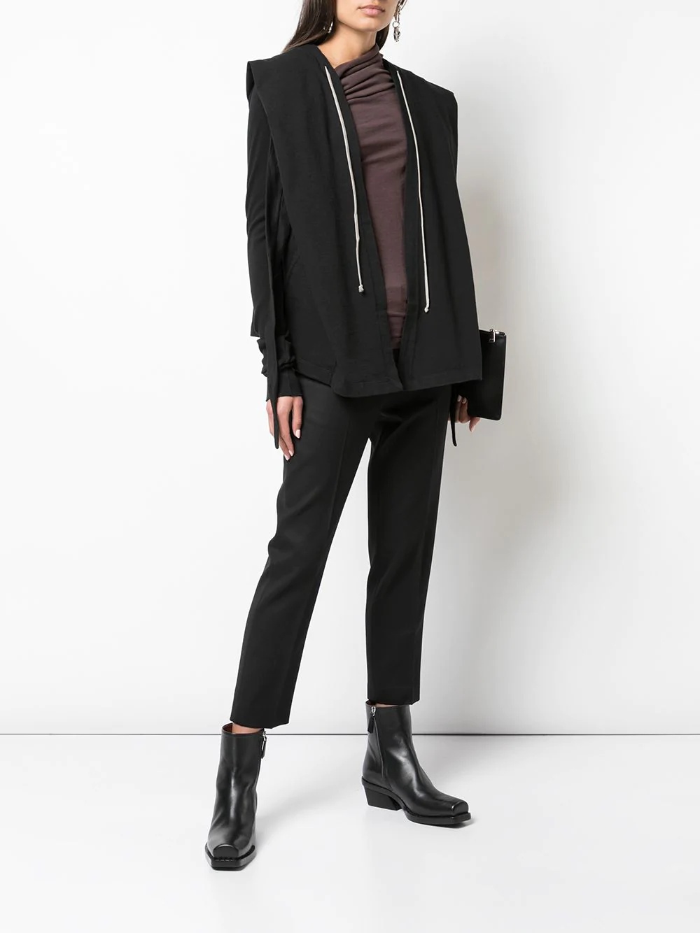 Larry hooded wrap jacket - 2