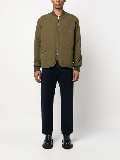 A.P.C. quilted cotton-blend jacket outlook
