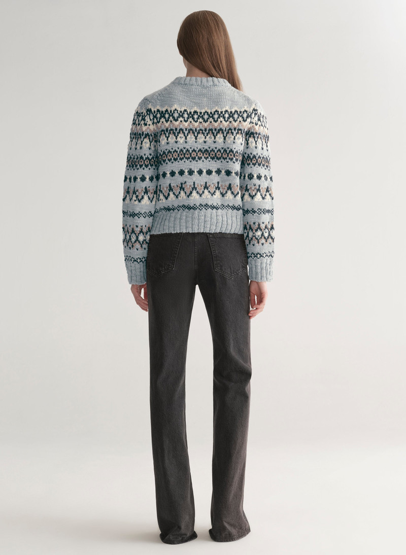 Ella Fairisle Merino Sweater 6