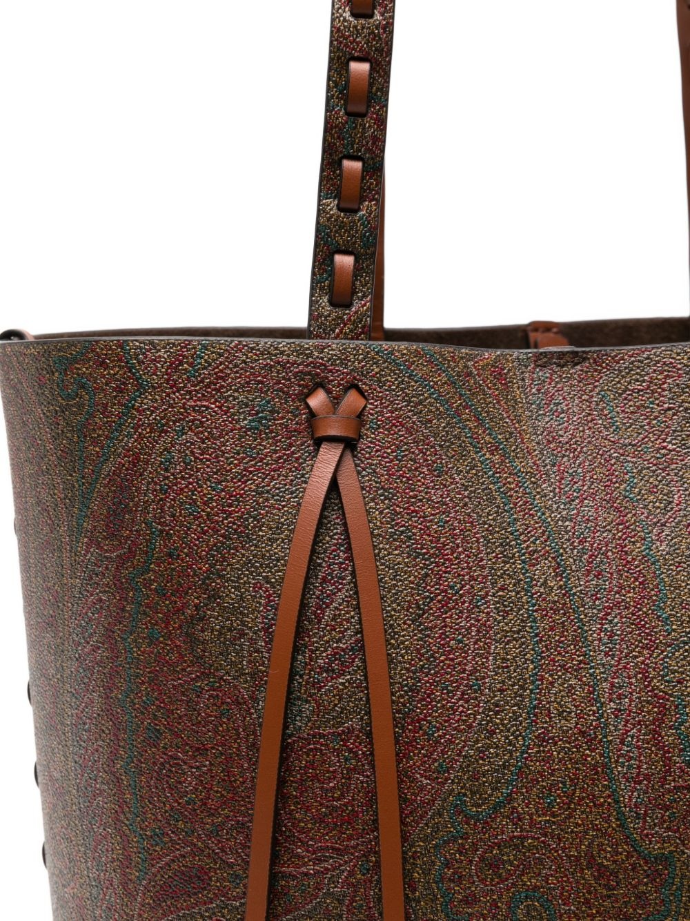 paisley-print tote bag - 4