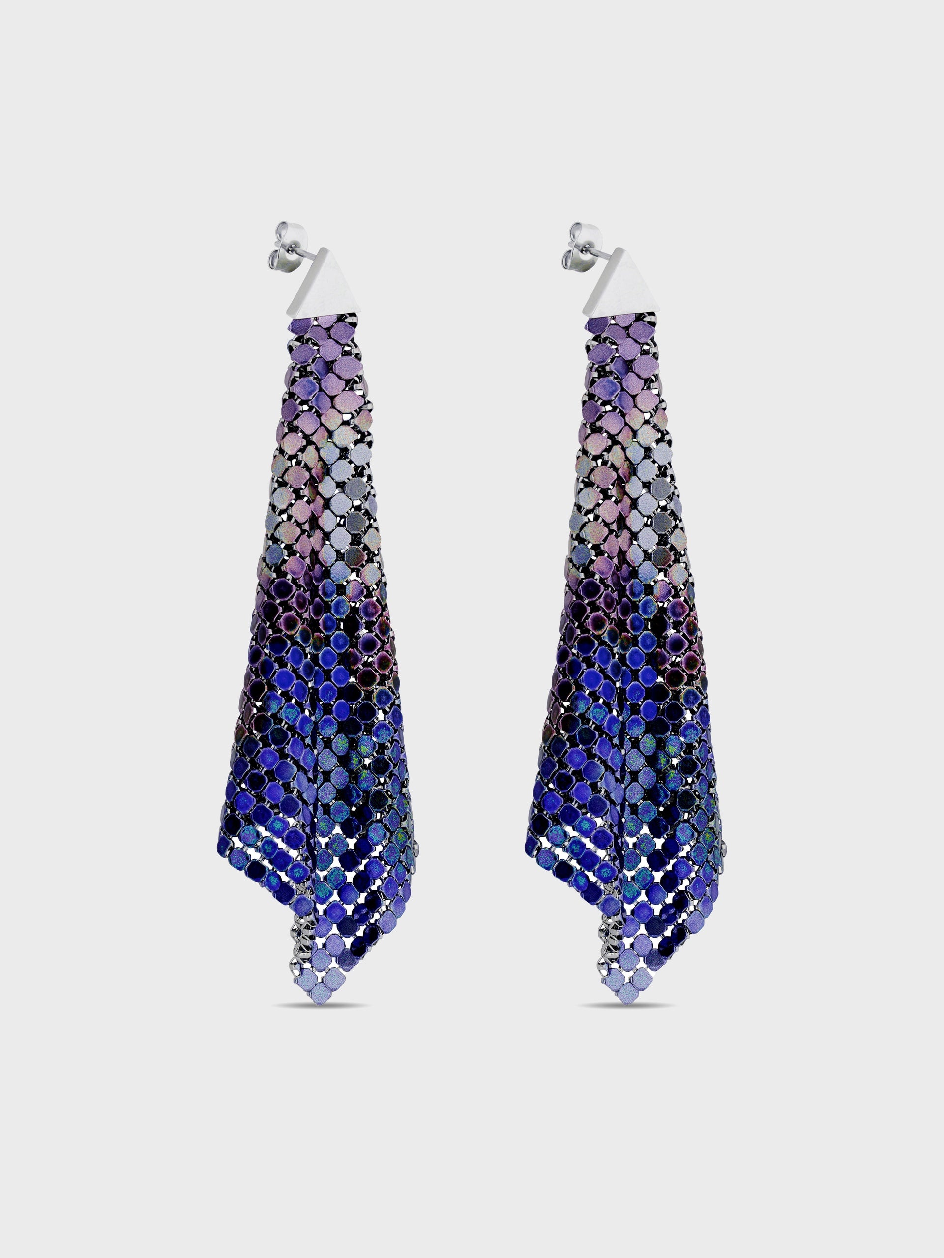 PIXEL FLOW TIE-DYE EARRINGS - 4