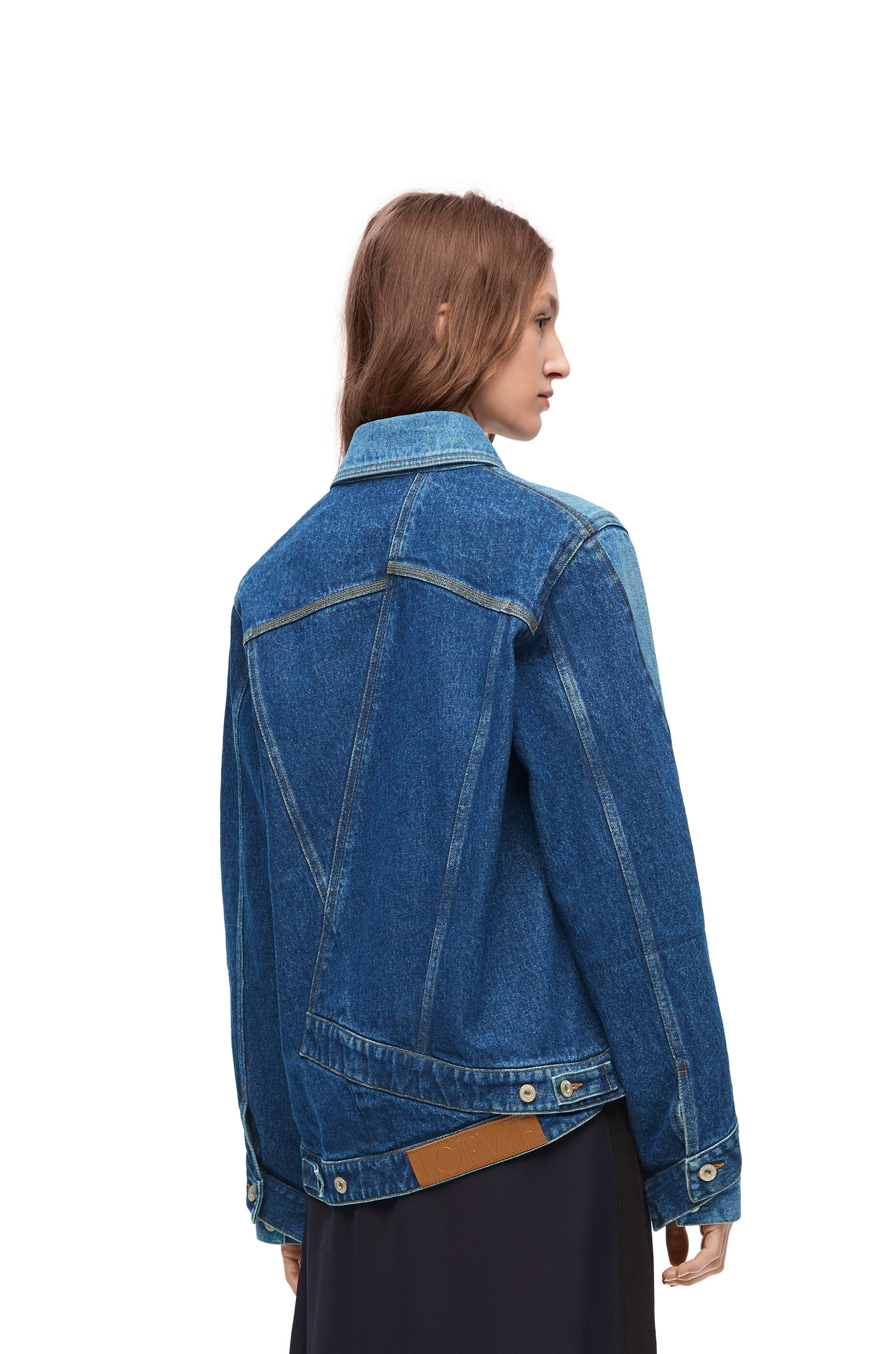 Deconstructed jacket in denim - 4