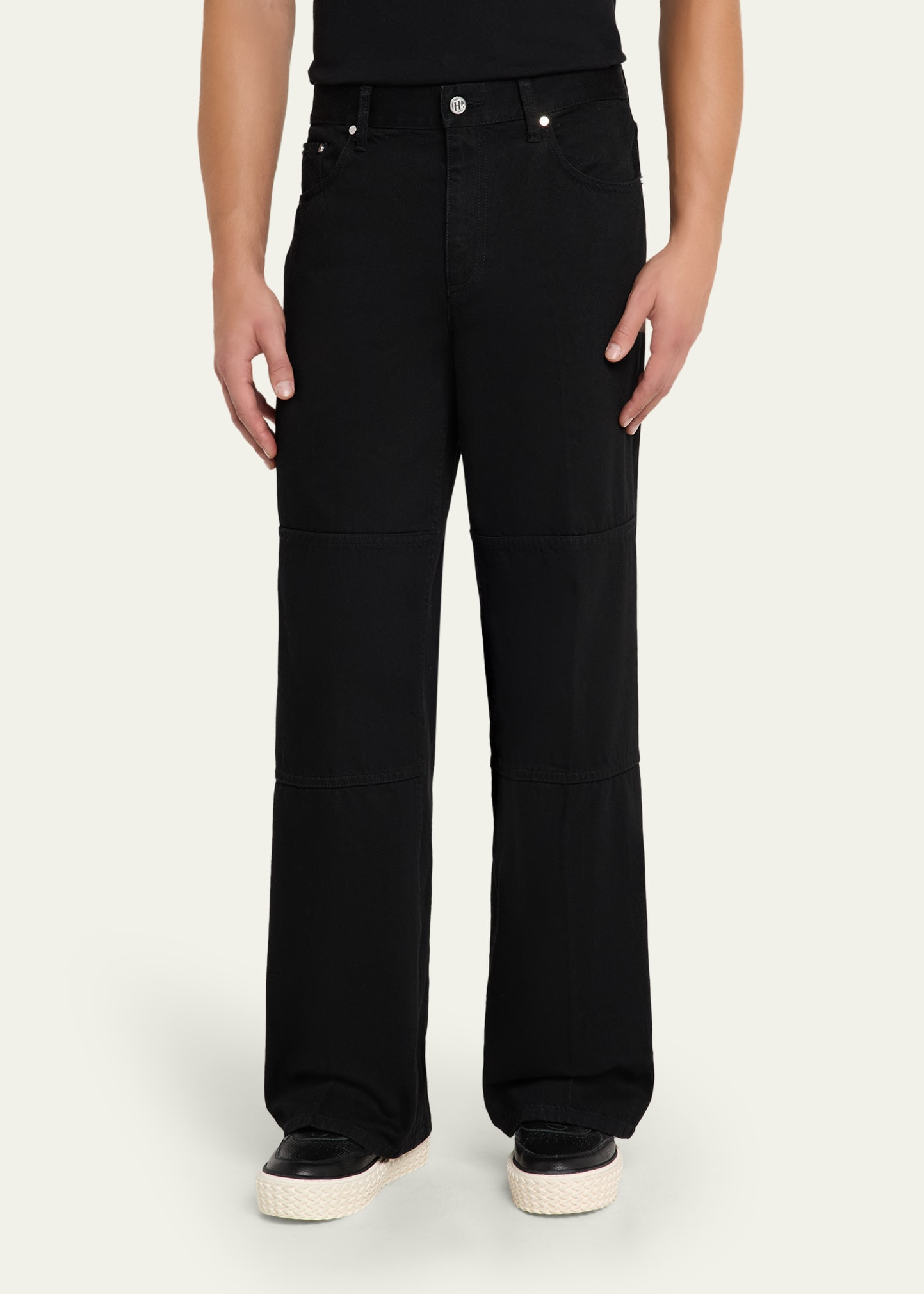 Men's Back Zip Carpenter Pants - 4