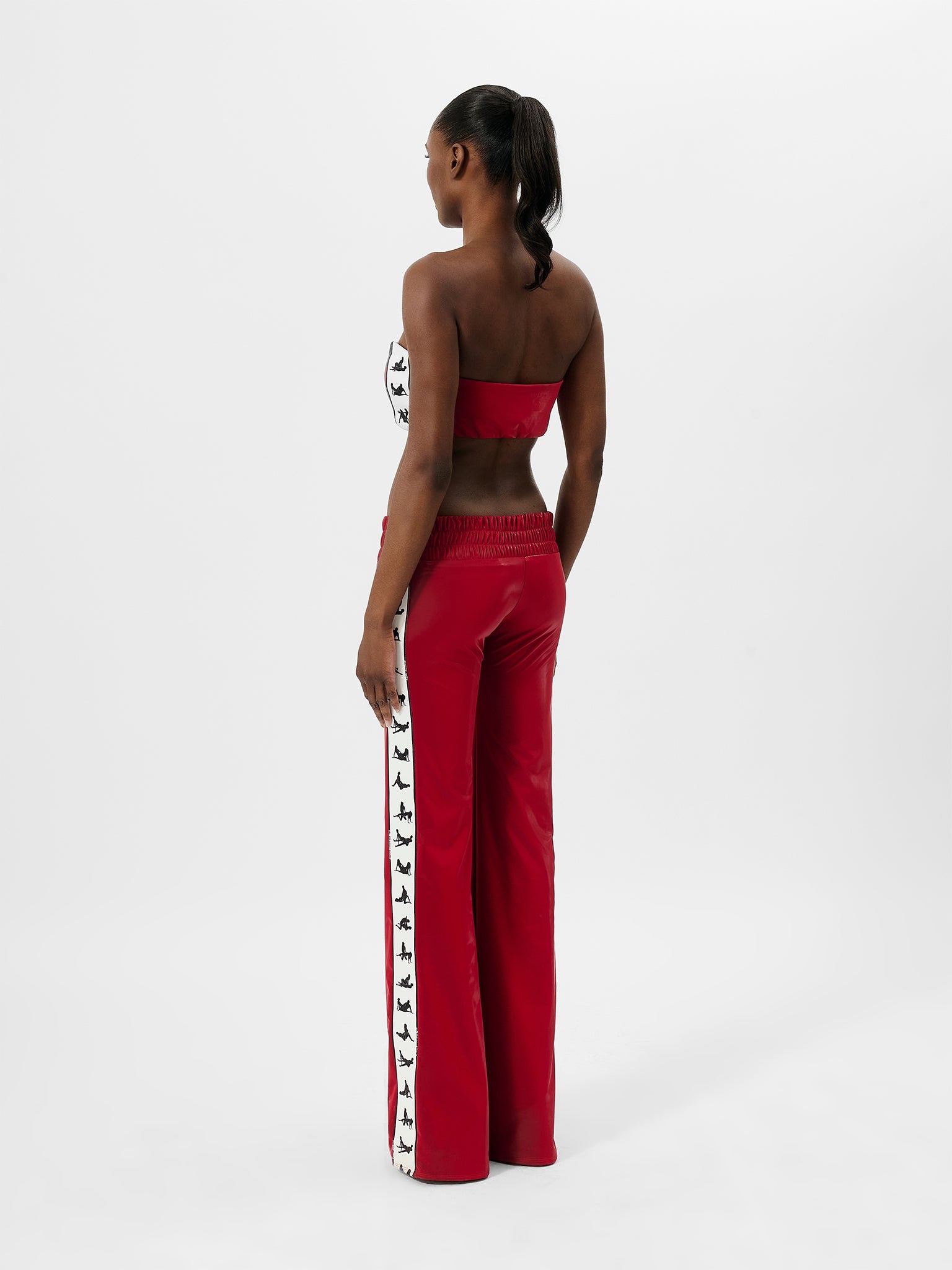 LEAGUE TRACKSUIT BOTTOMS RED - 6