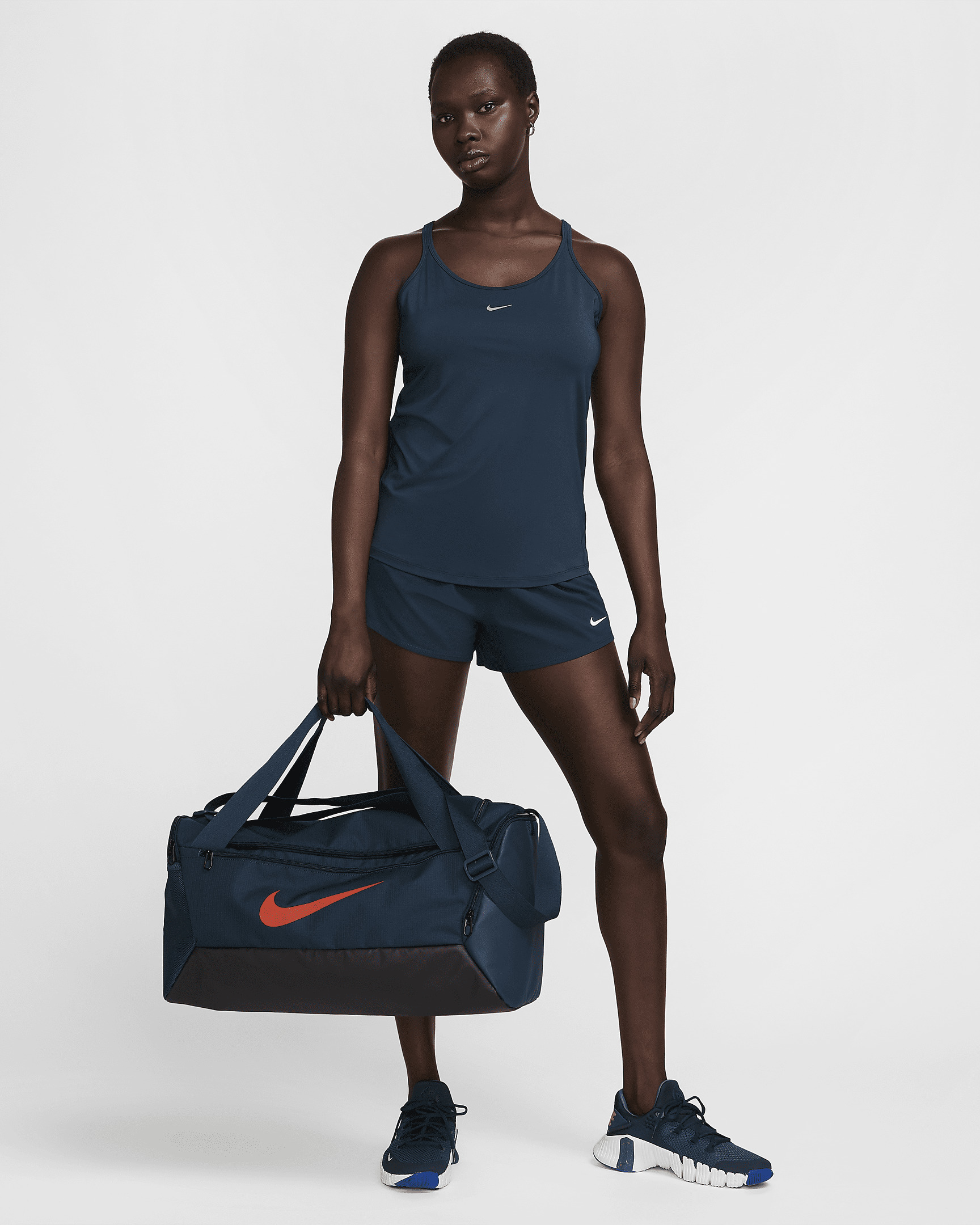 Nike One Women's Dri-FIT Mid-Rise 3" Brief-Lined Shorts - 7