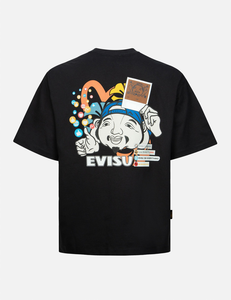 GODHEAD WITH SOCIAL MEDIA INSPIRED PRINT RELAX FIT T-SHIRT 2