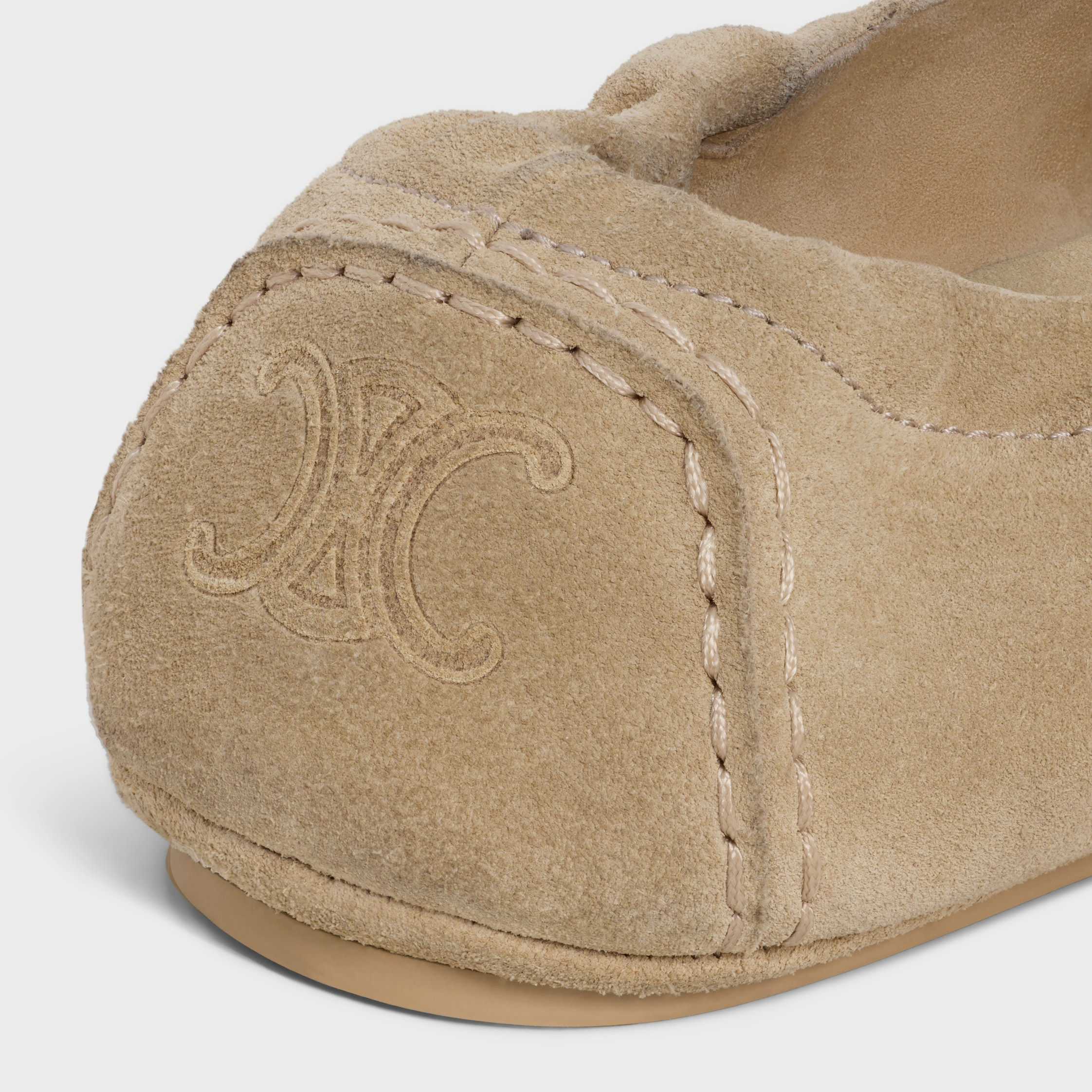 CELINE ADAM  LOAFER IN SUEDE CALFSKIN - 5