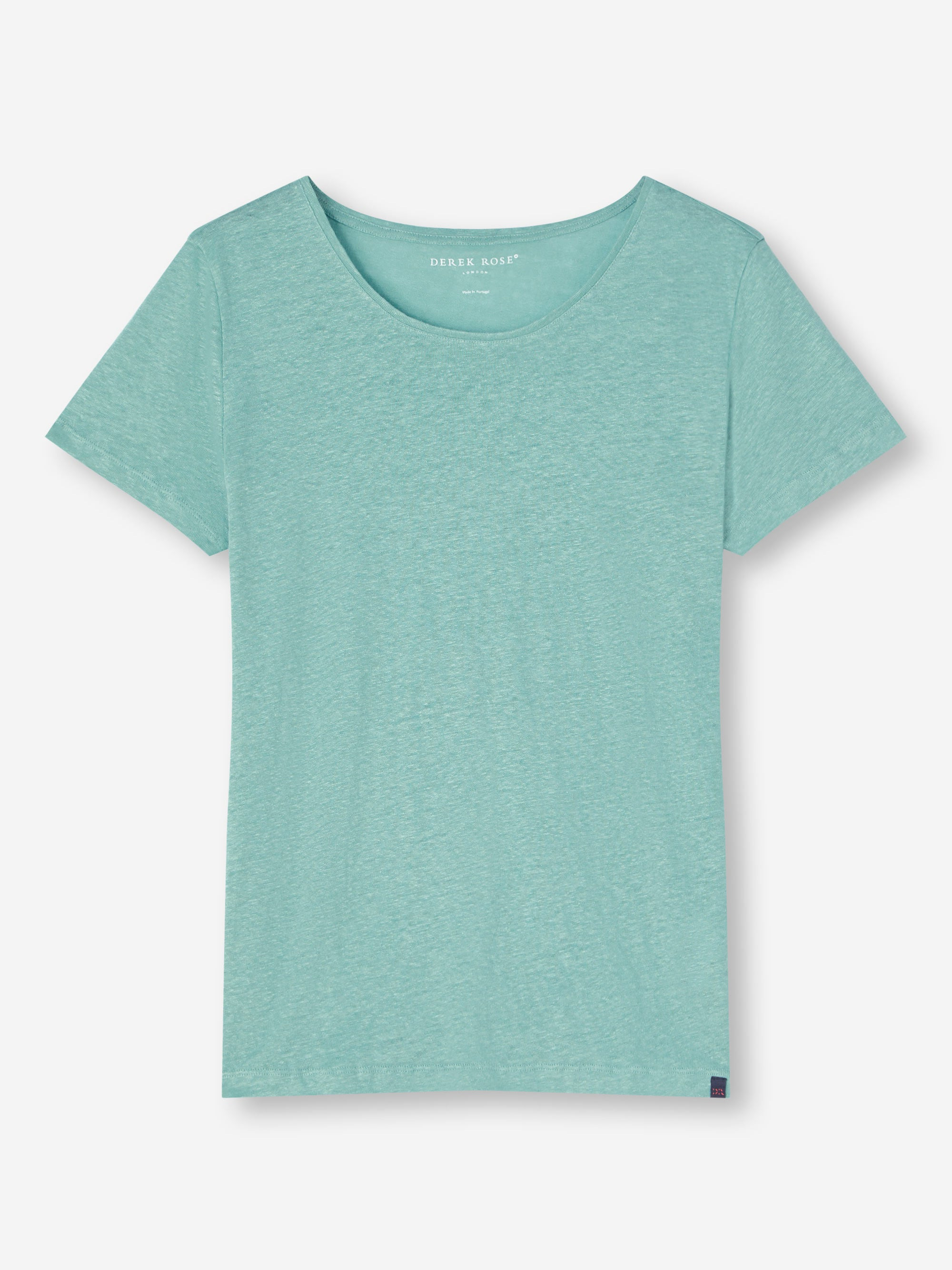 Women's T-Shirt Jordan Linen Soft Aqua - 1