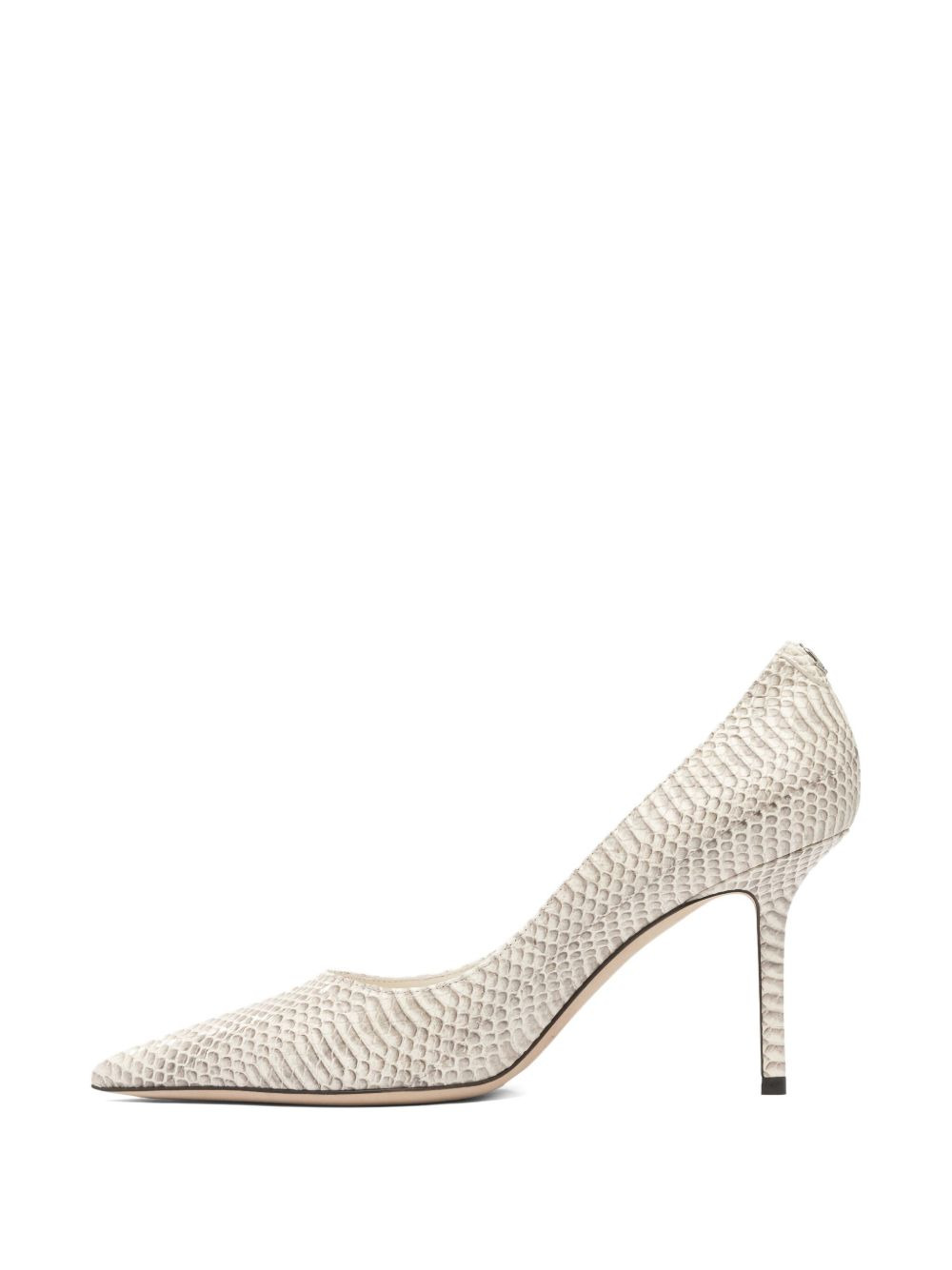 85mm Love snakeskin-effect pointed-toe pumps - 3