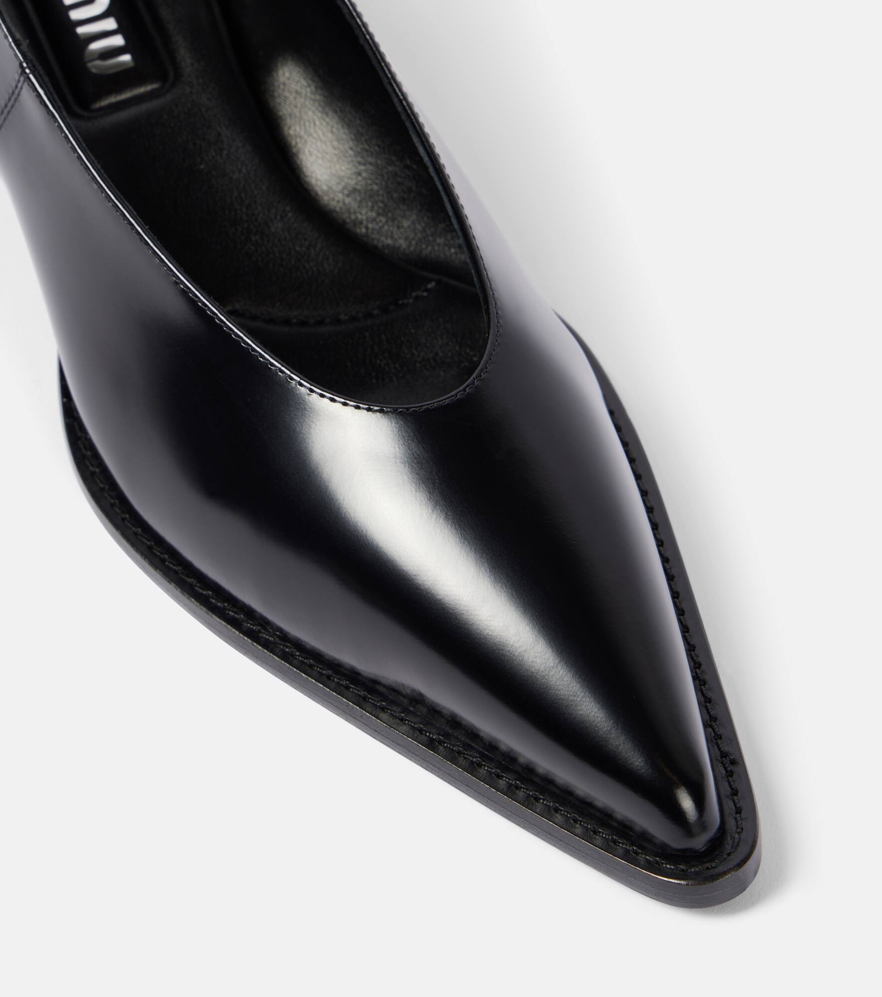 35 brushed leather pumps - 5
