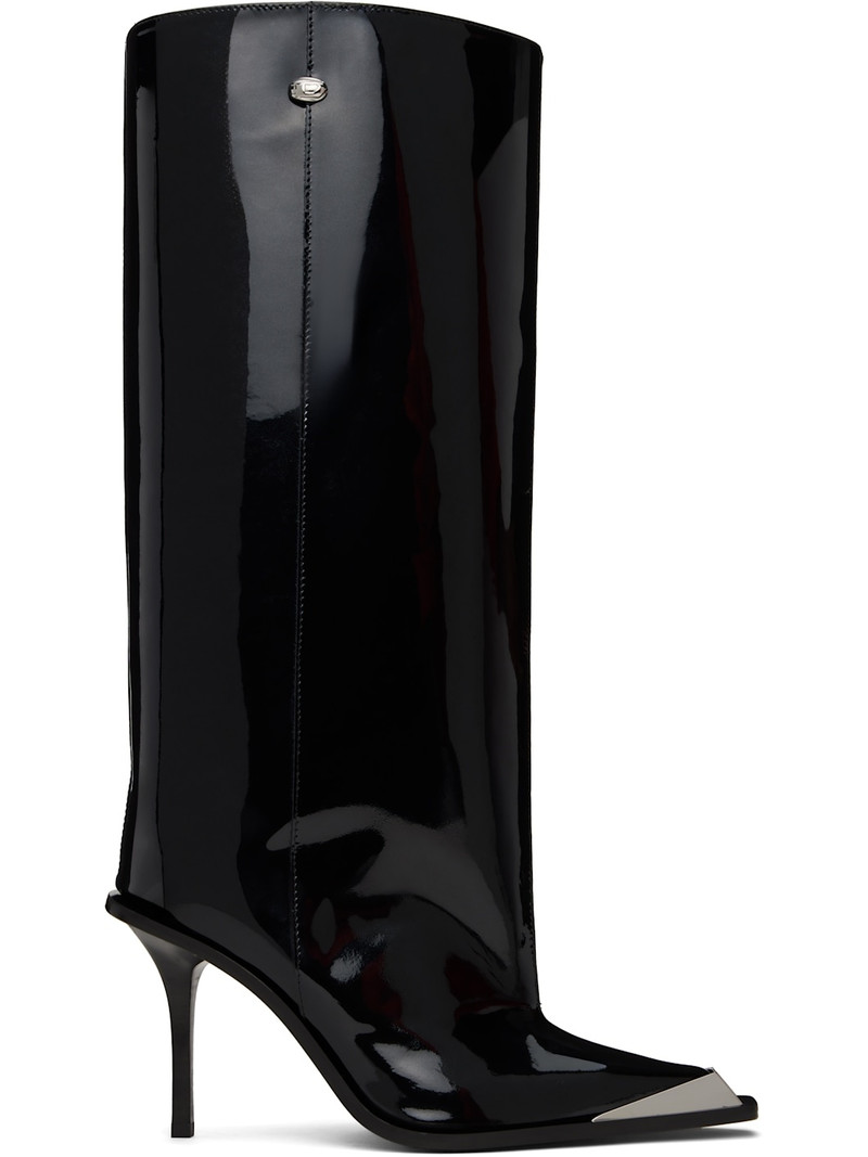 Black D-Tona Wb Tall Boots 1