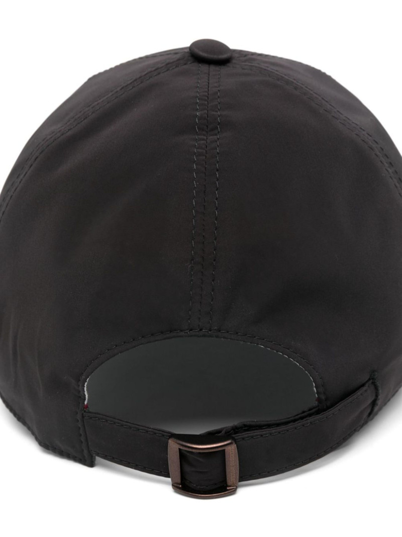 Brunello Cucinelli logo-embroidered cap outlook