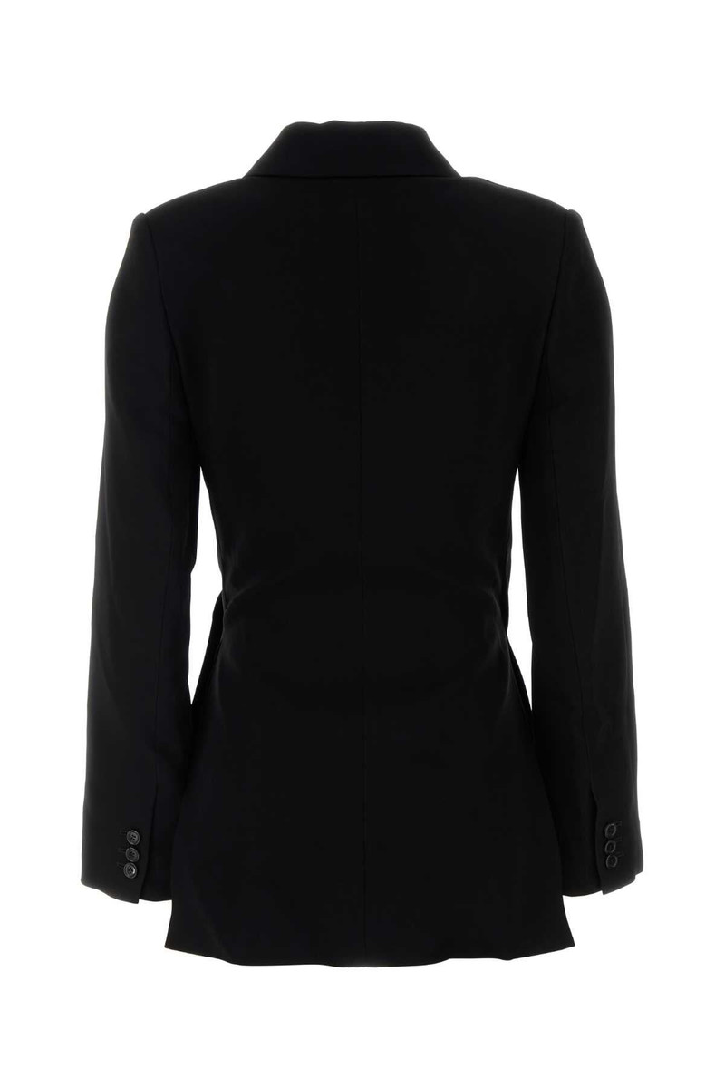 Loewe Loewe Women Black Stretch Crepe Blazer outlook