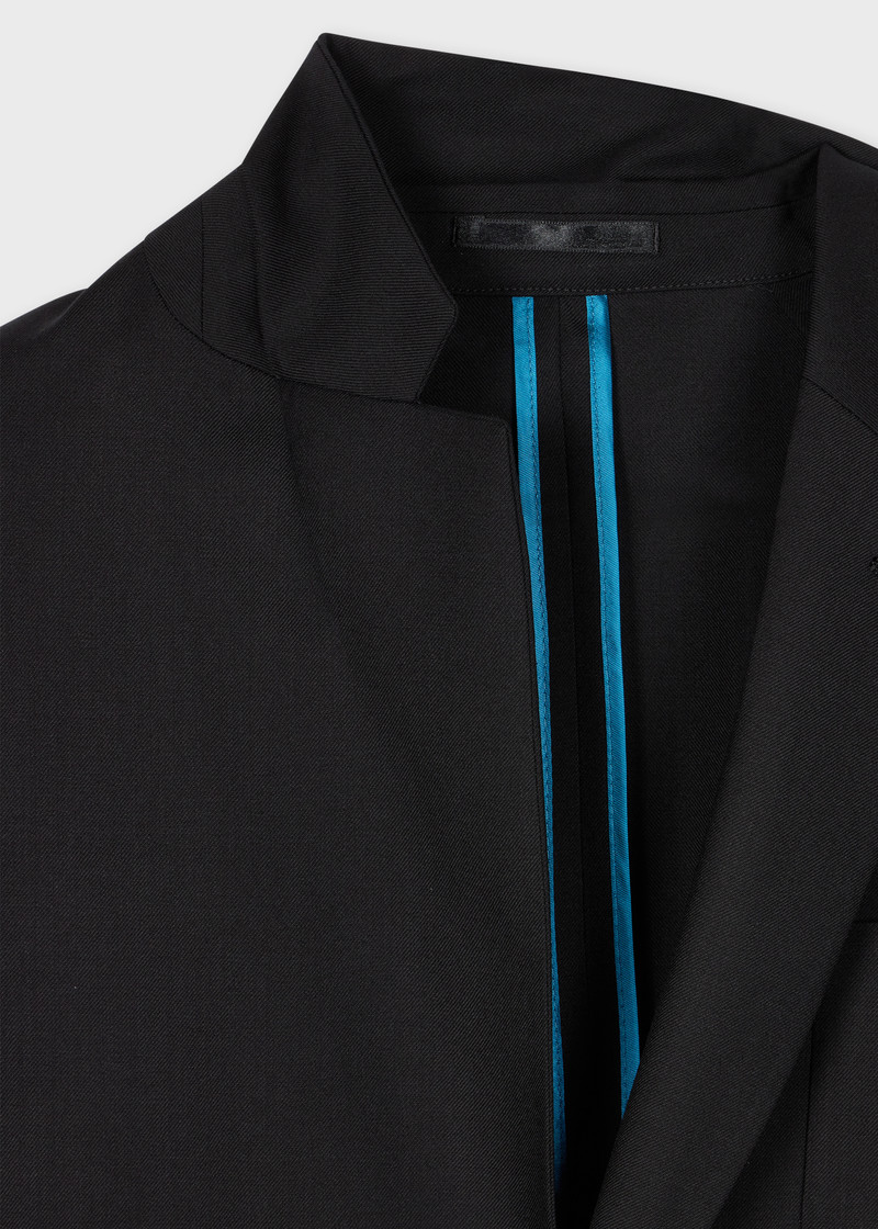 Paul Smith A Suit To Travel In - Black Wool Unlined Suit outlook