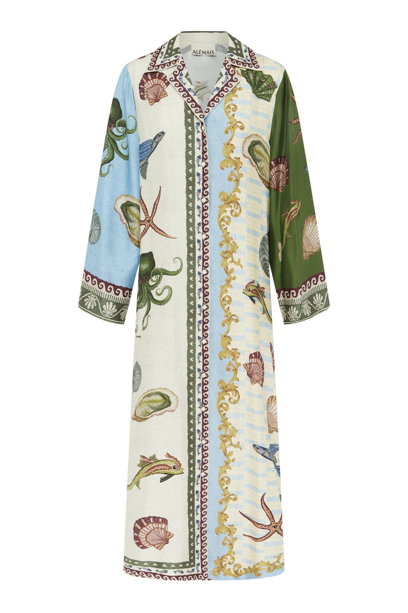 Bath House Silk Shirtdress 3