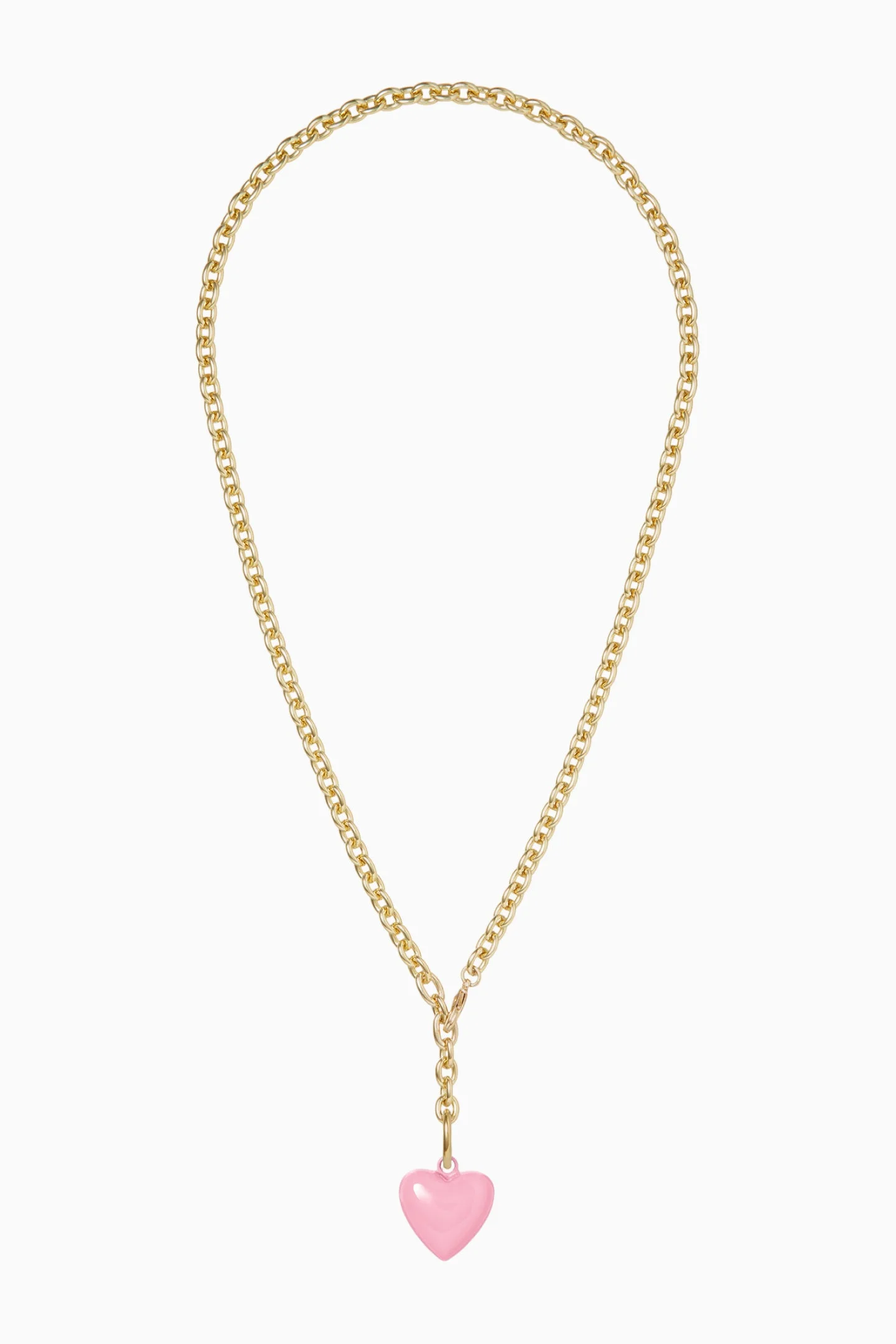 Roxanne Assoulin The Mini Puffy Heart Charm Necklace - 1