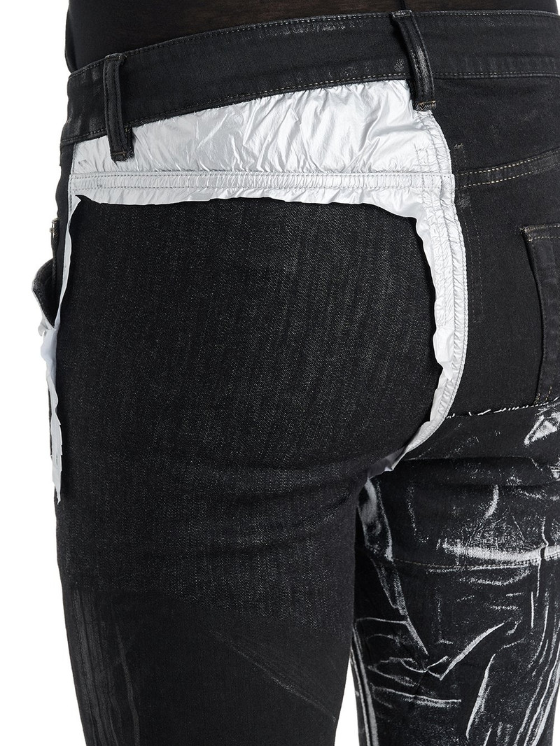 Black Denim Collage Tyrone Jeans 6