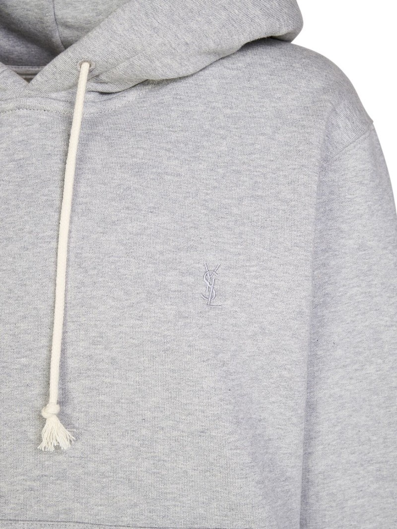 Cassandre embroidered cotton hoodie - 4