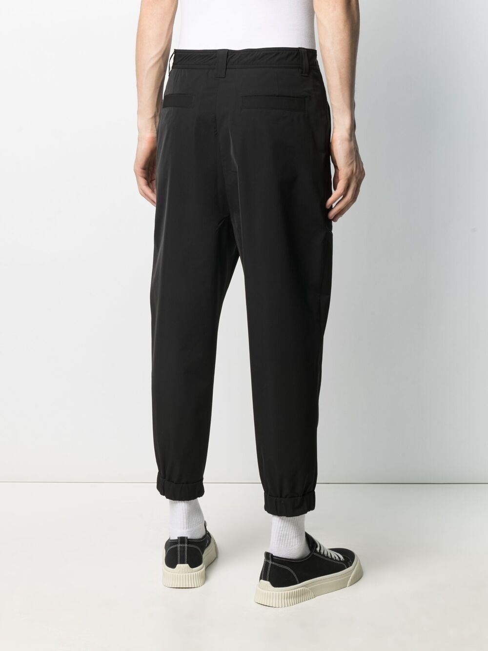 elasticated-ankles trousers - 4