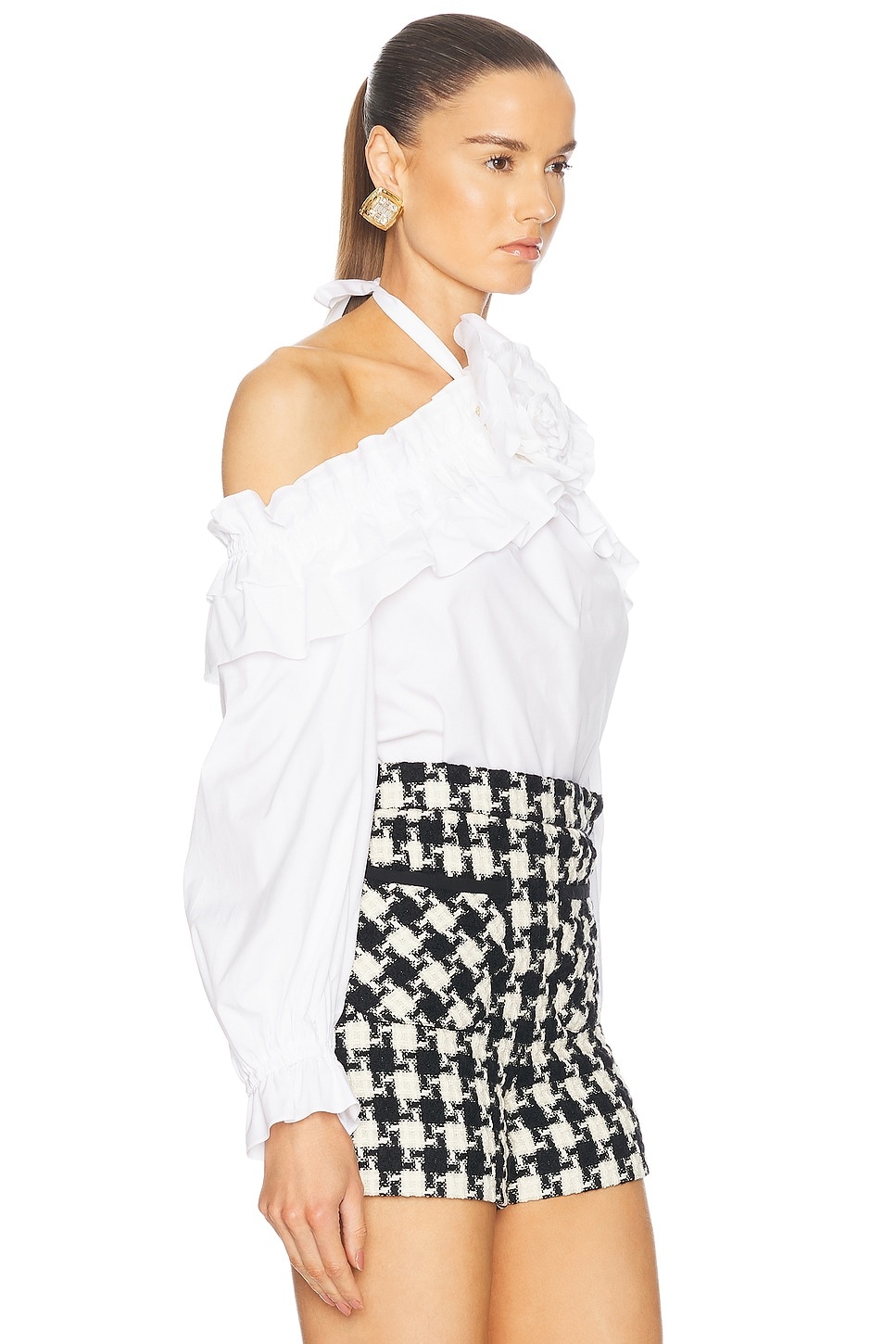 Halter Off The Shoulder Top - 2