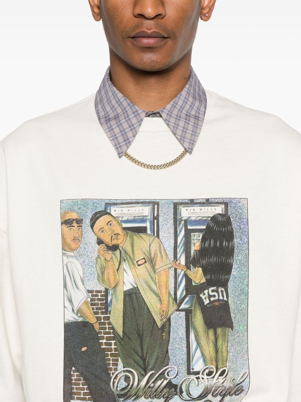 printed T-shirt - 4