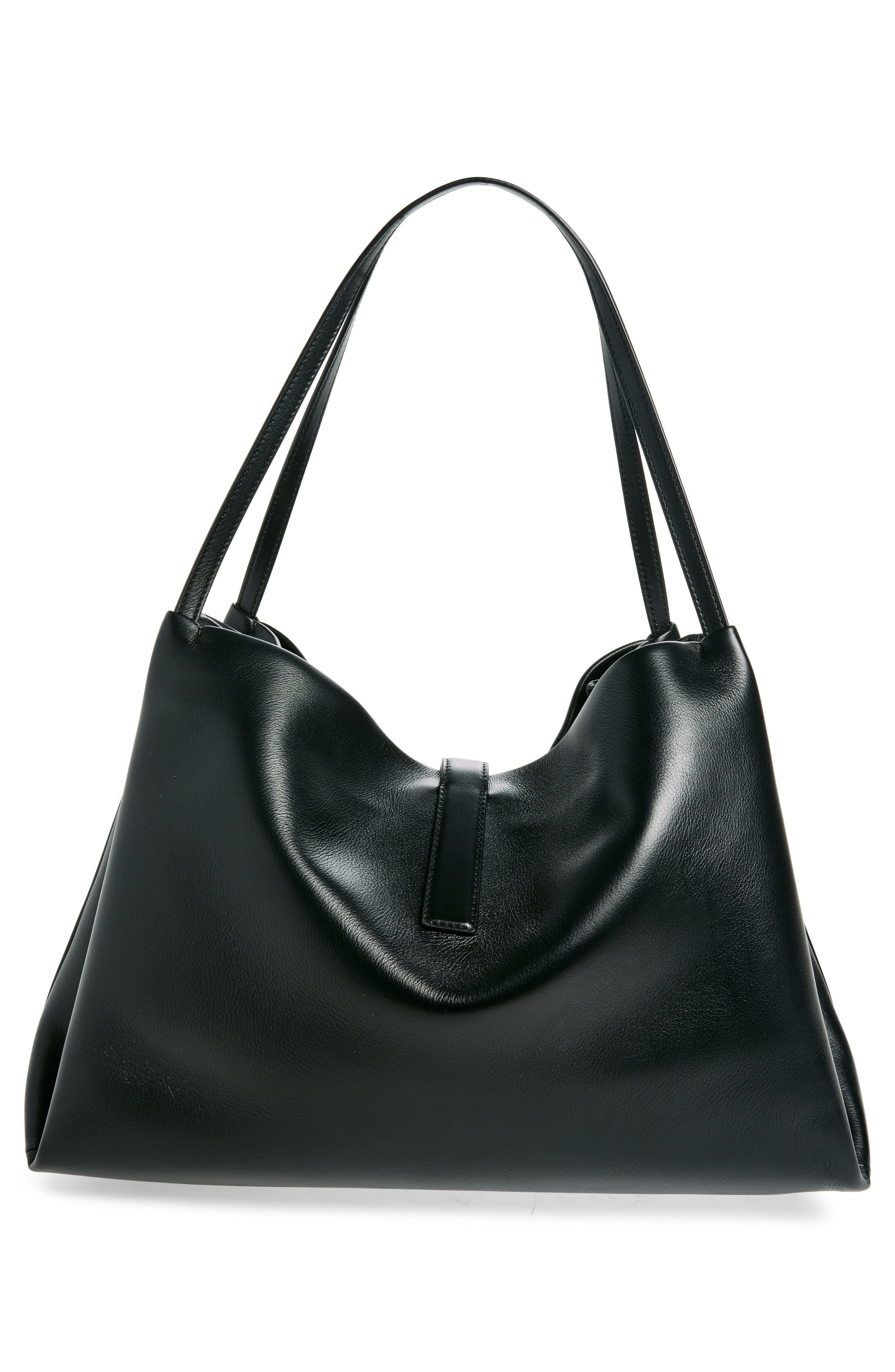 FERRAGAMO Medium Lily Leather Tote in Nero at Nordstrom - 4
