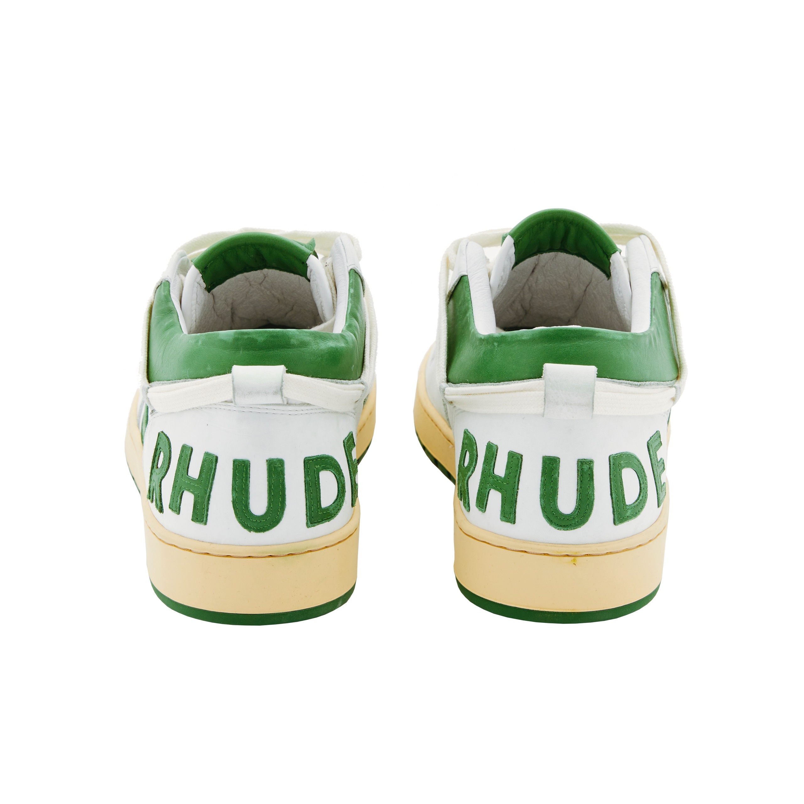 LEATHER LOGO SNEAKERS - 2