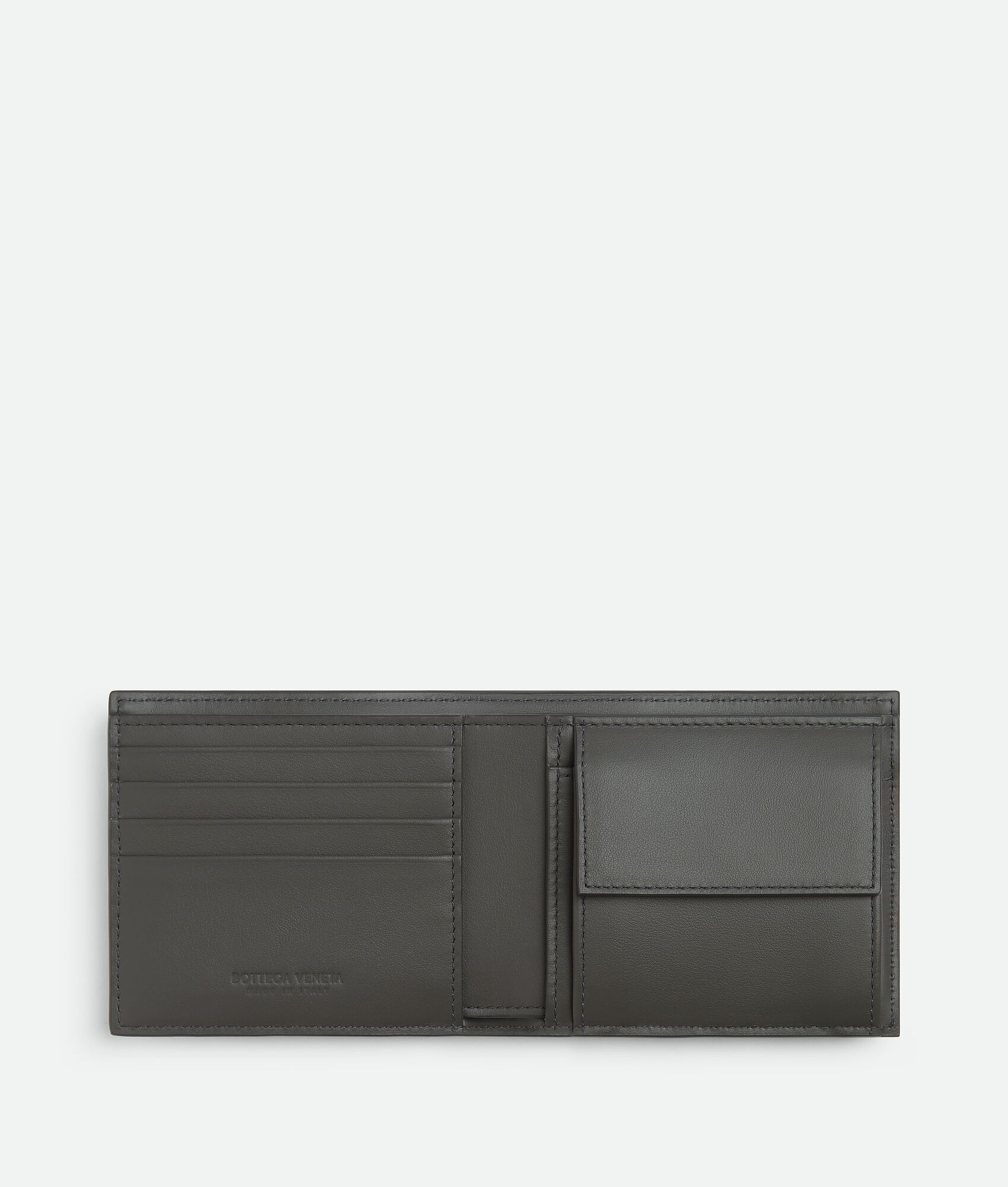 Intrecciato Bi-Fold Wallet With Coin Purse - 2
