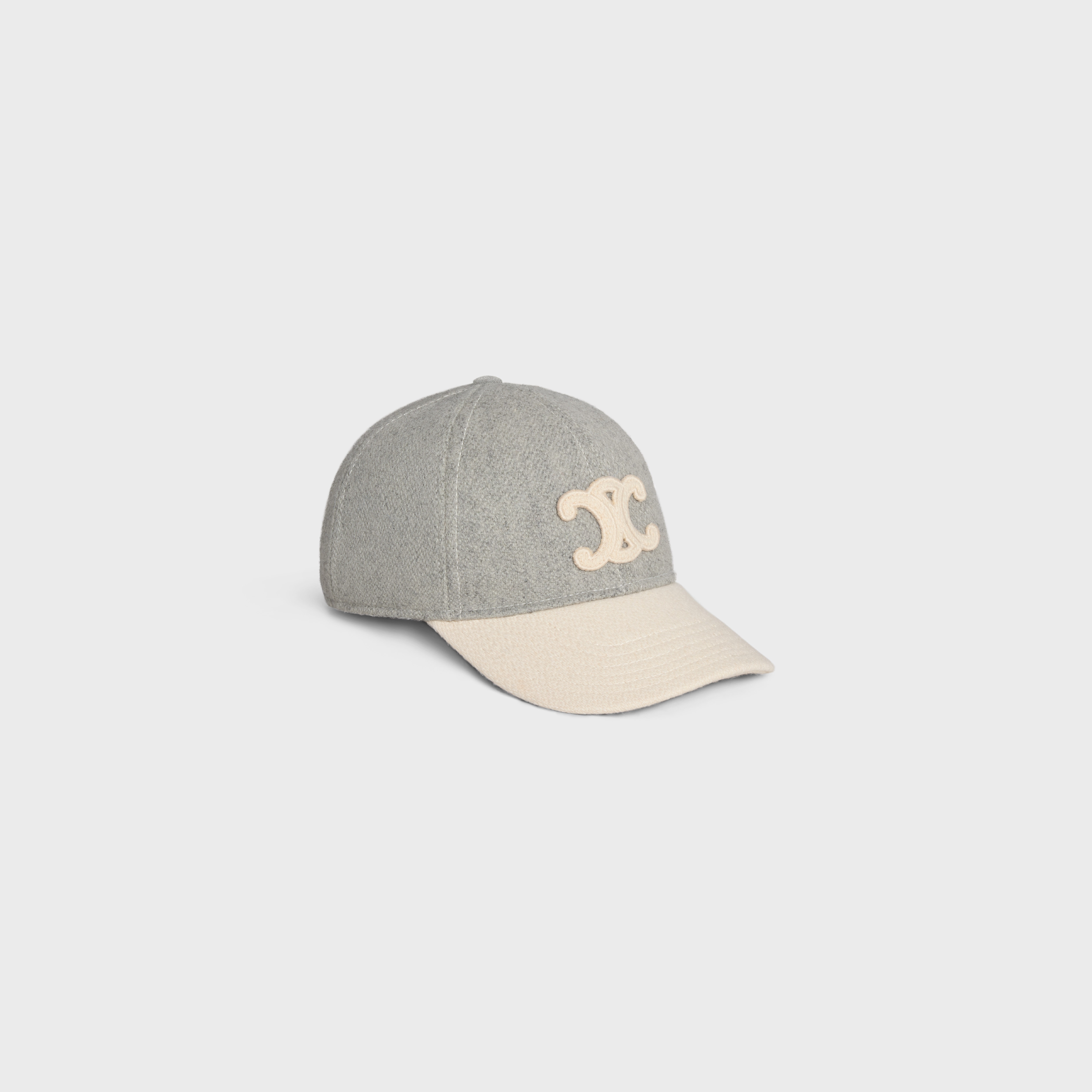 triomphe baseball cap in wool - 1
