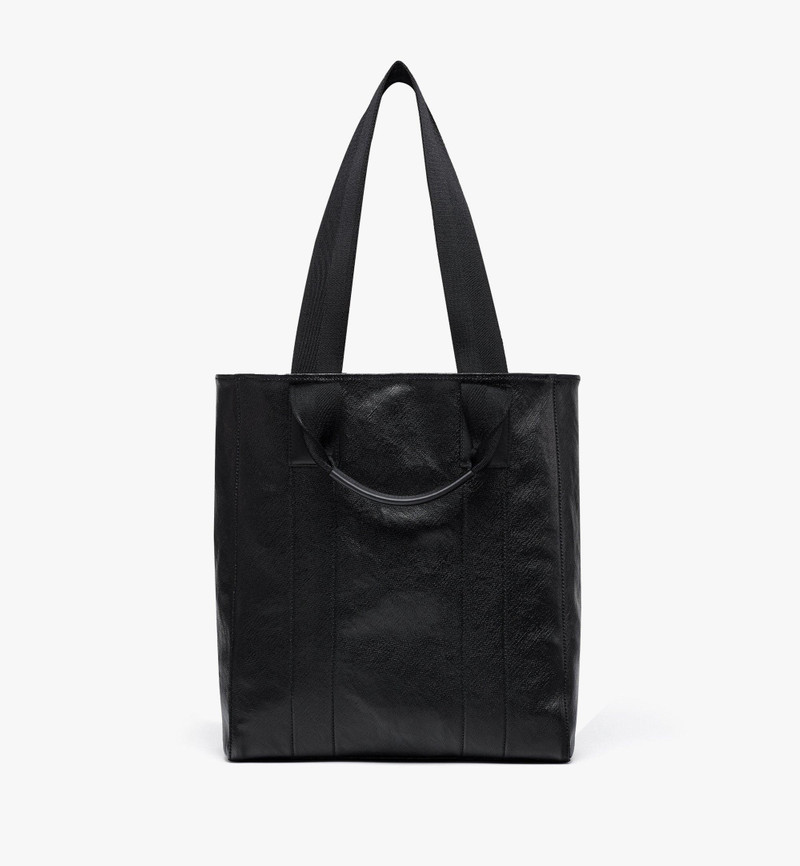 Reversible Diamond Tote in Canvas Leather Mix 5