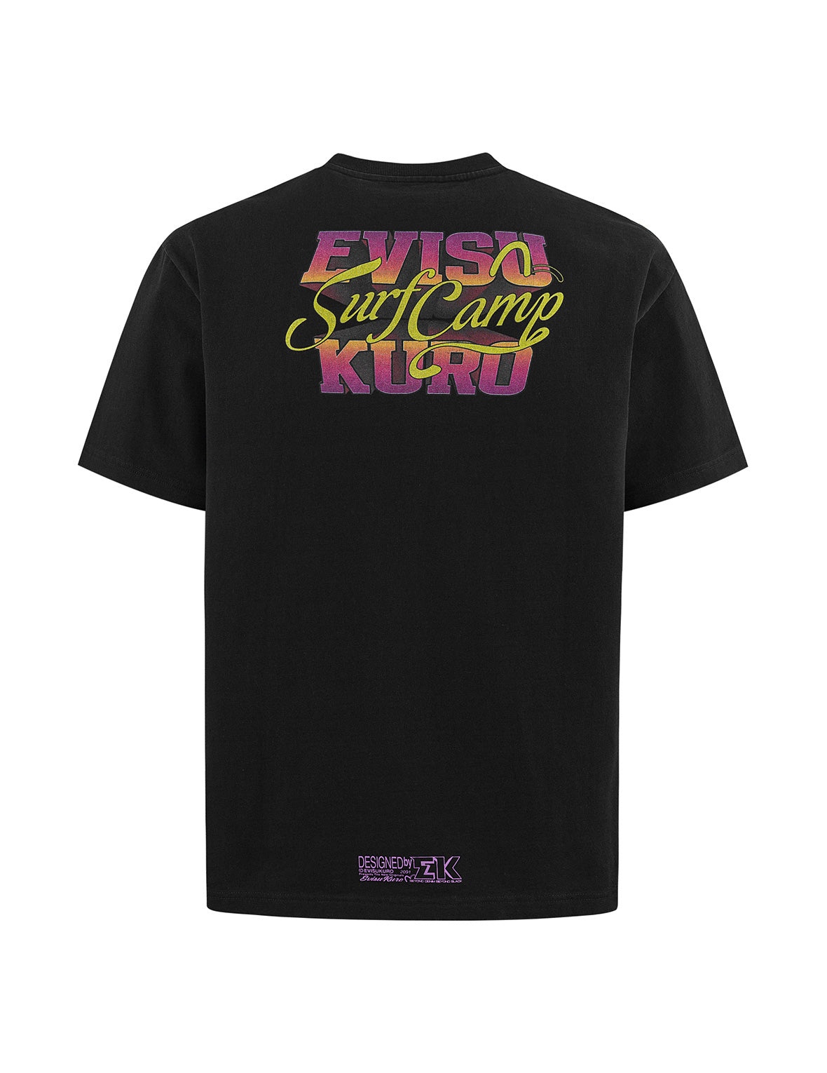 Logo Embroidery and Surf Camp Print Regular Fit T-shirt - 11