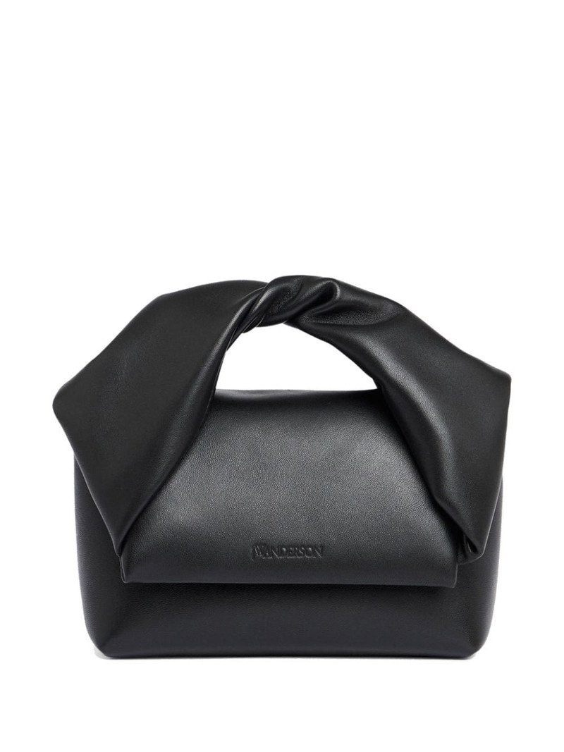 small Twister leather tote bag 1