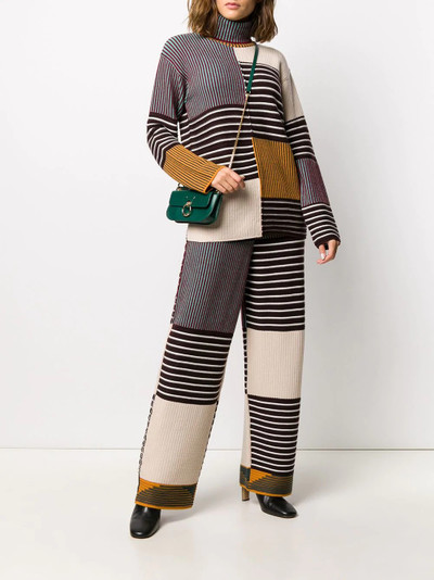 Missoni contrast-panel knit jumper outlook