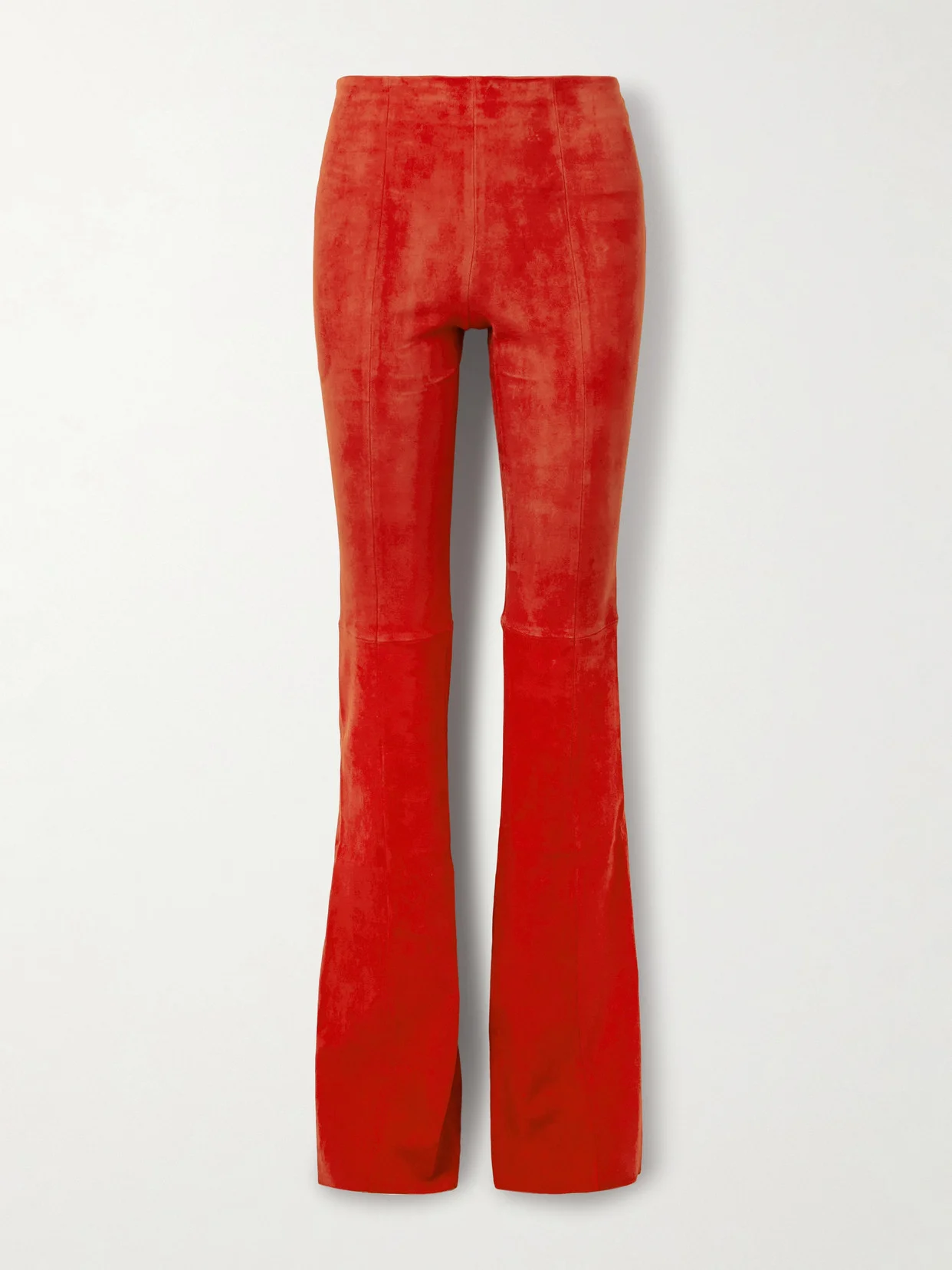 Gégé Suede Flared Pants - 1