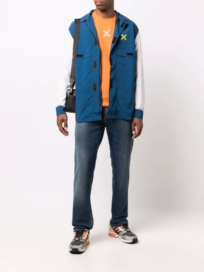 KENZO logo print lightweight jacket outlook