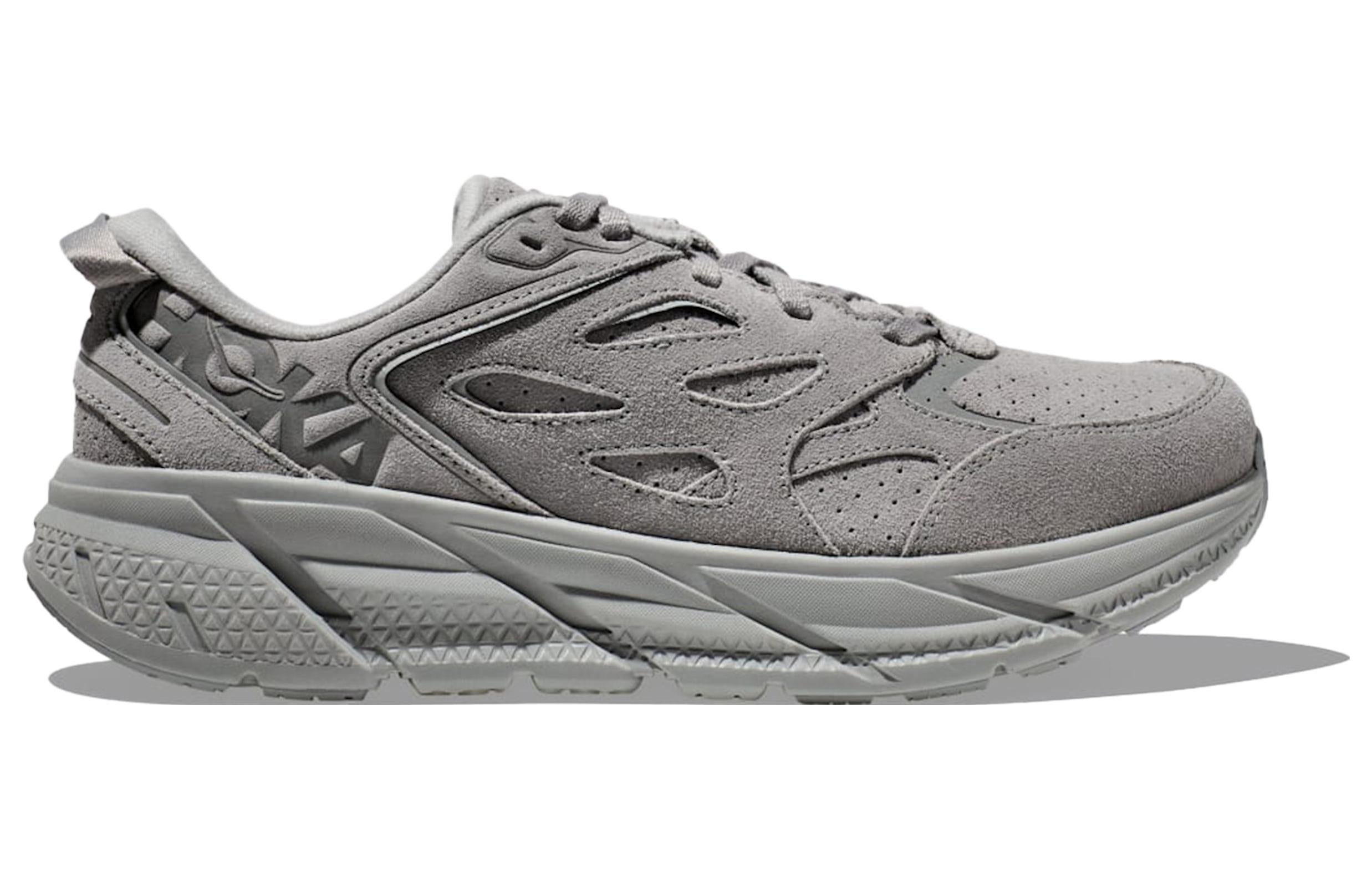 HOKA ONE ONE Clifton L Suede 'Limestone' 1122571-LLTN - 2