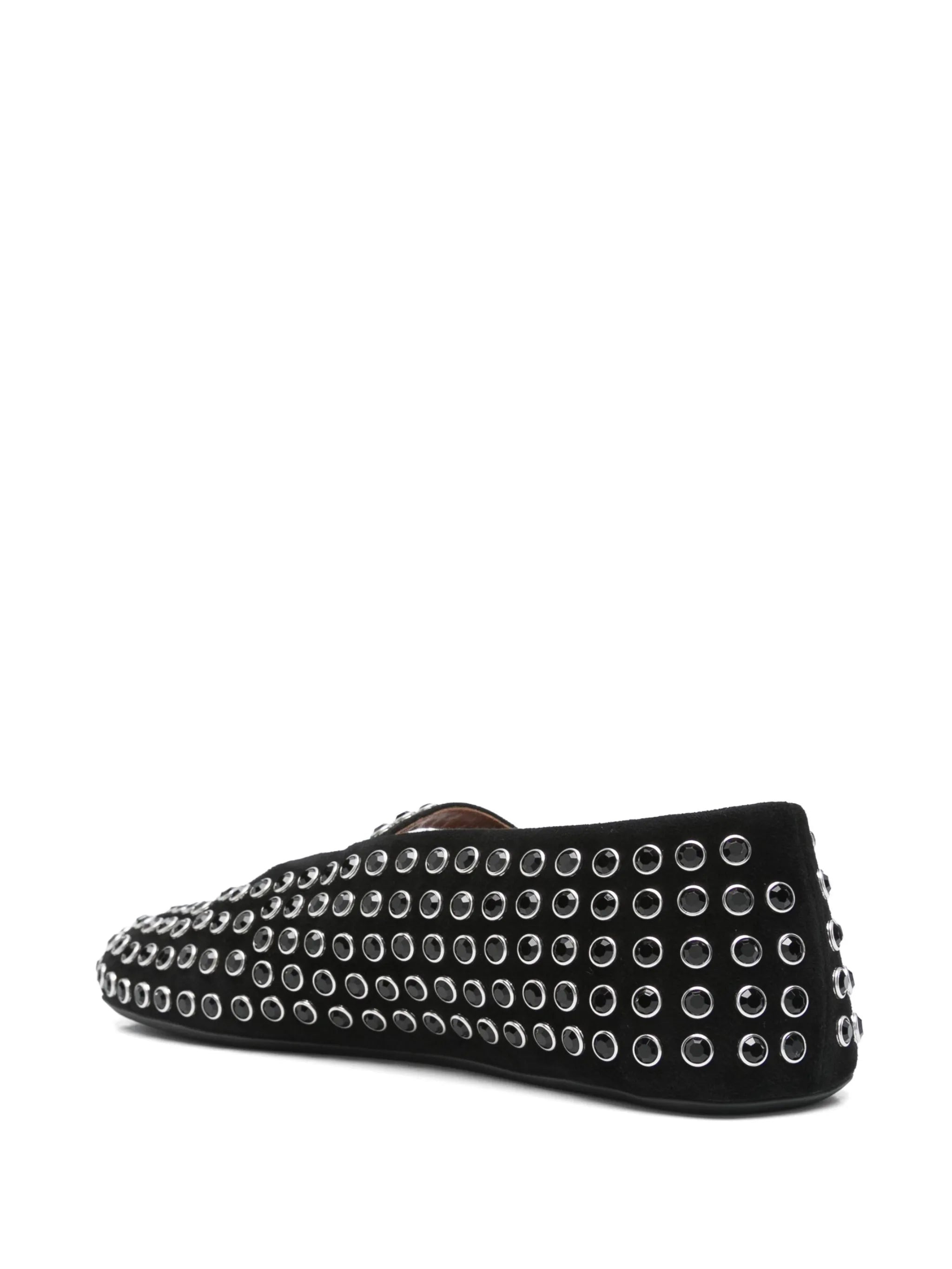 rhinestone-embellished ballet flats - 3