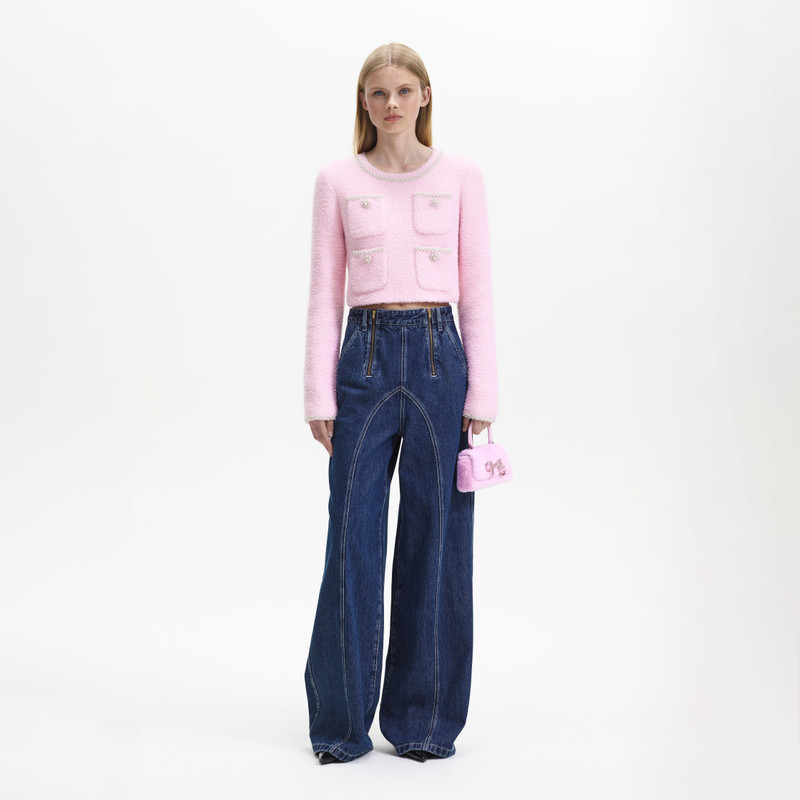 Pink Soft Knit Top 1