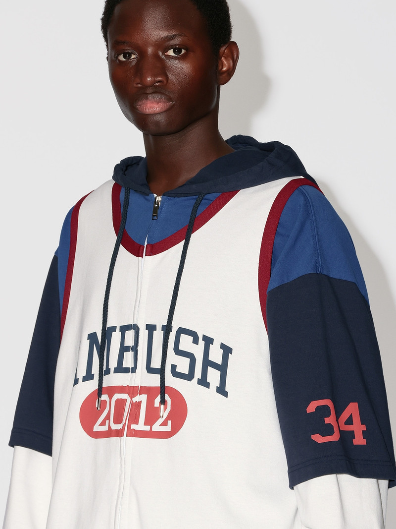 BASKETBALL LAYERED HOODIE 5